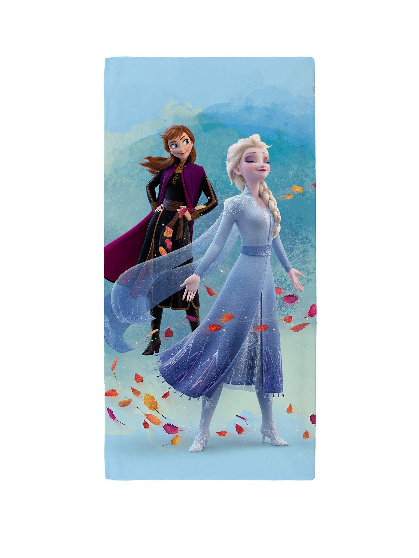 Product photograph of Disney Frozen Towel from very.co.uk