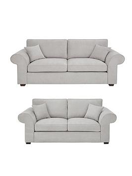 Product photograph of Very Home Beatrice 3 2 Seater Fabric Sofa Buy Amp Save - Fsc Reg Certified from very.co.uk