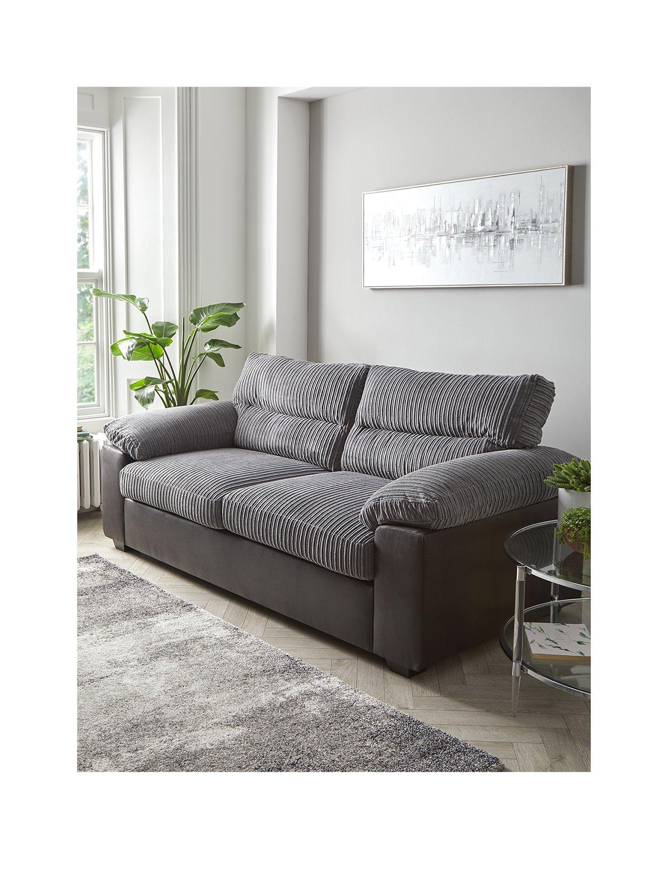 Image 2 of 6 of Armstrong 3 + 2 Seater&nbsp;Sofa Set (Buy &amp; SAVE!) - Grey
