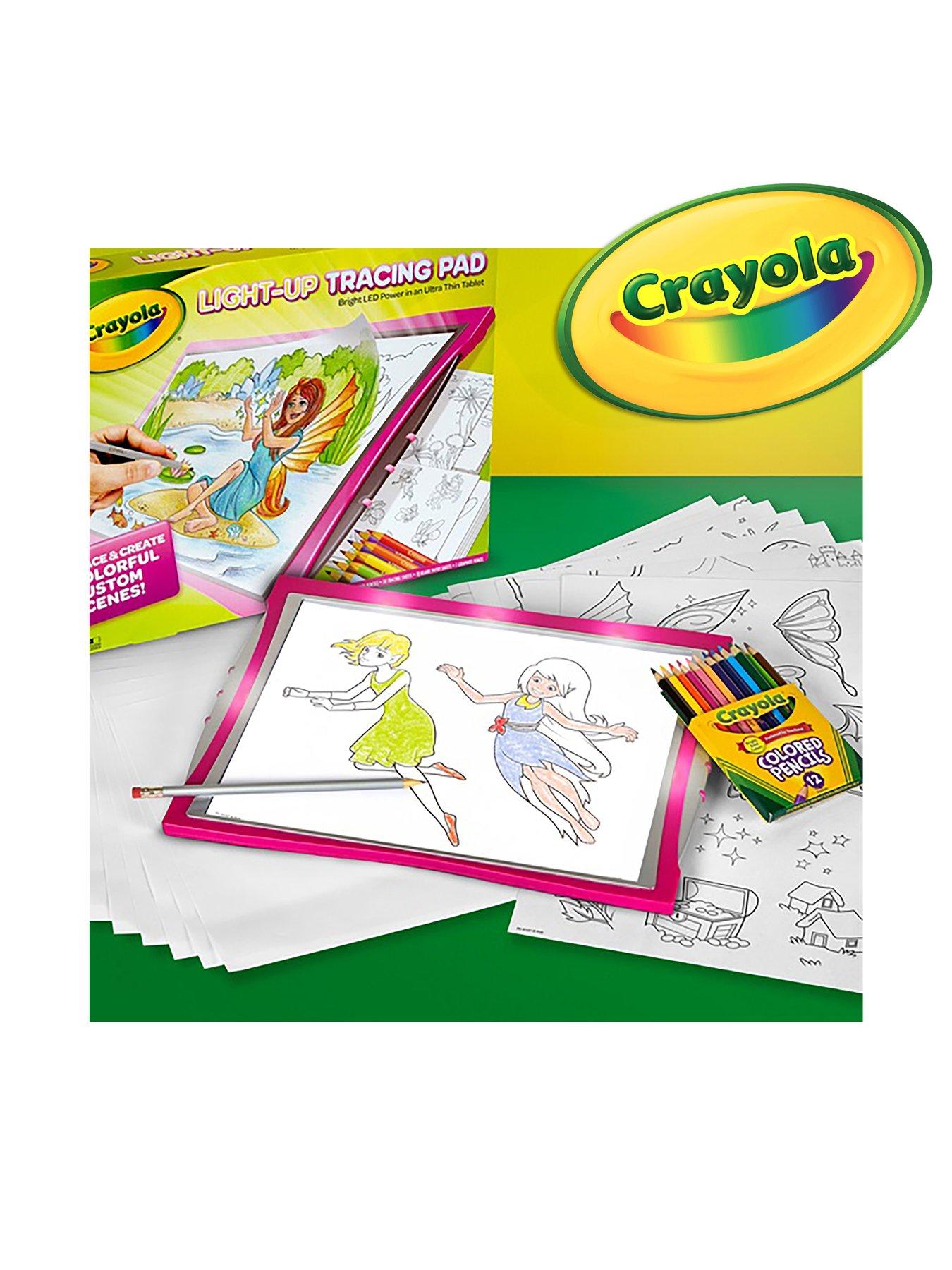 Crayola Light Up Tracing Pad Fairies | Very.co.uk