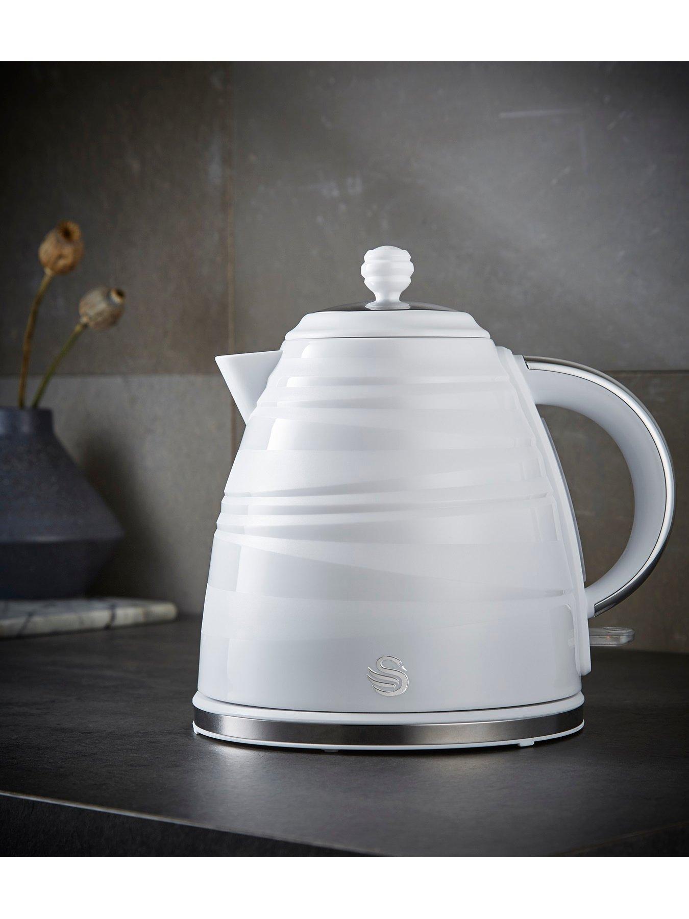 Swan Symphony Kitchen Set, 1.7L Fast Boil Kettle, 300W 2Slice Toaster