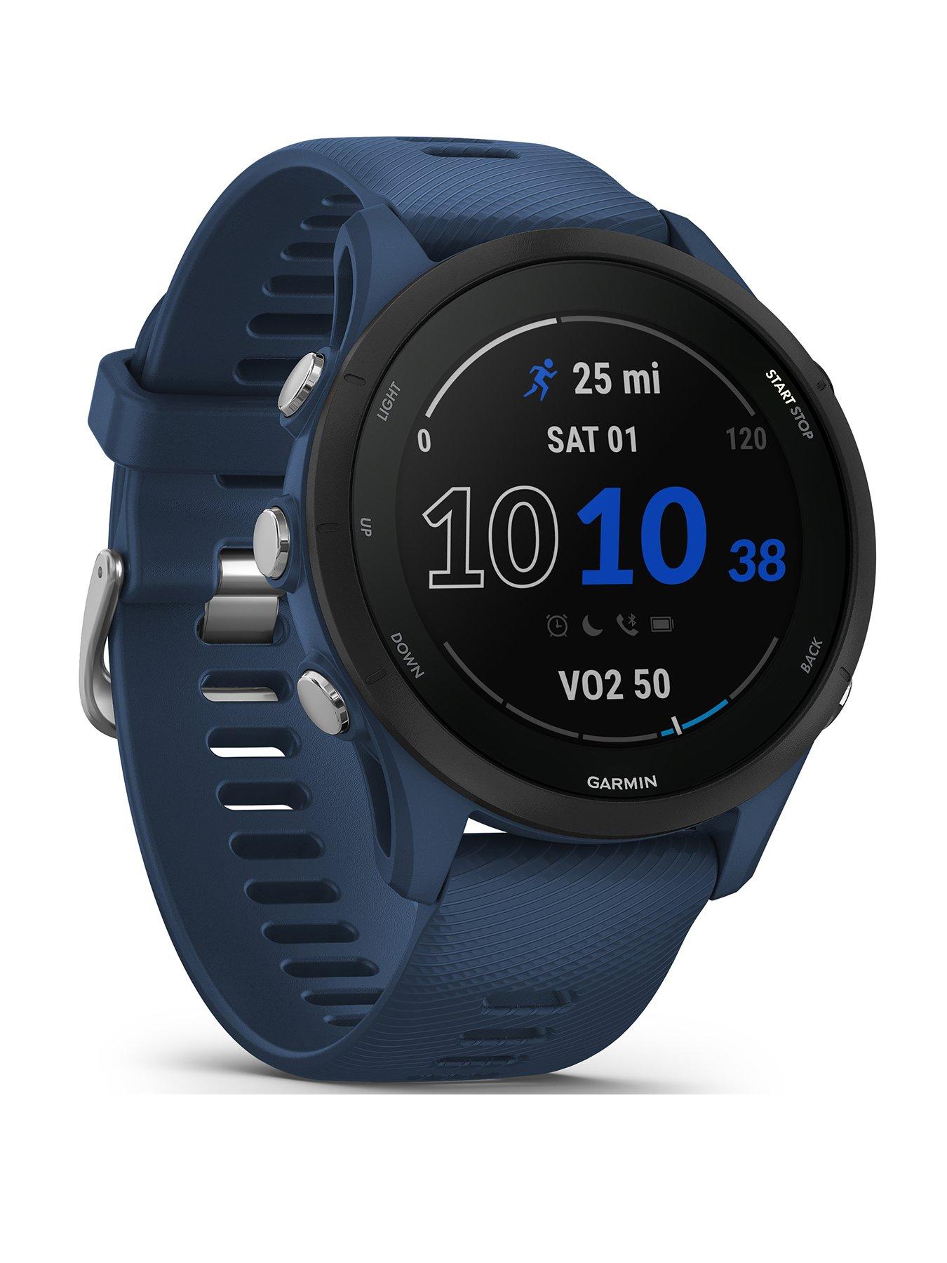 Garmin Forerunner 165 Music 45mm GPS Watch with Heart Rate Monitor