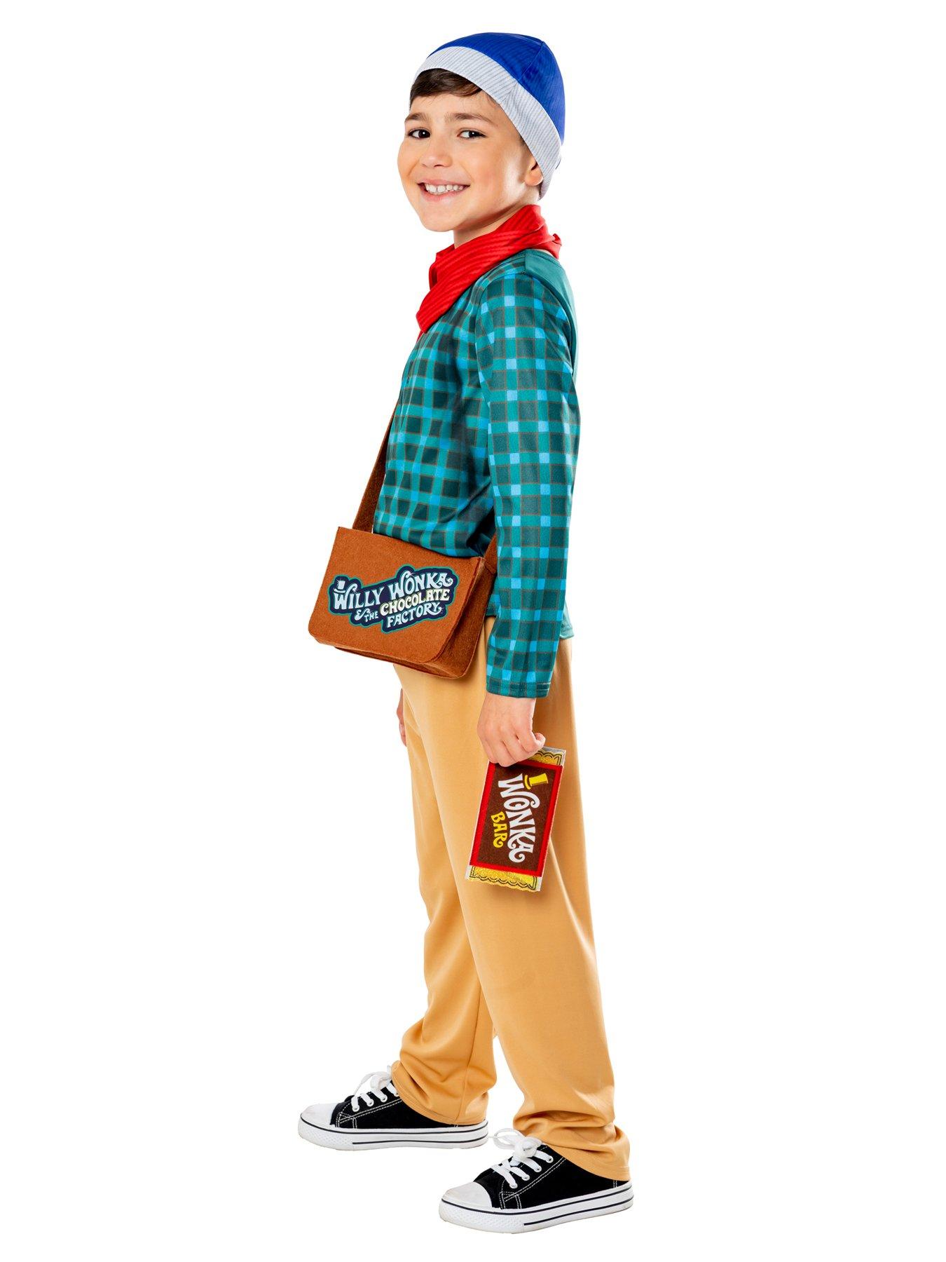 Image 3 of 3 of Willy Wonka Charlie Bucket Classic Costume
