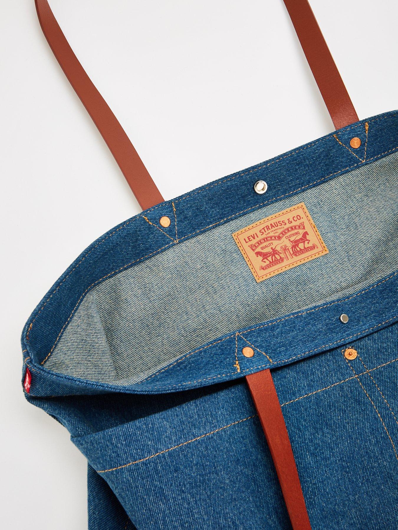 Levi's Tote-all Bag Indigo Mid Wash Very