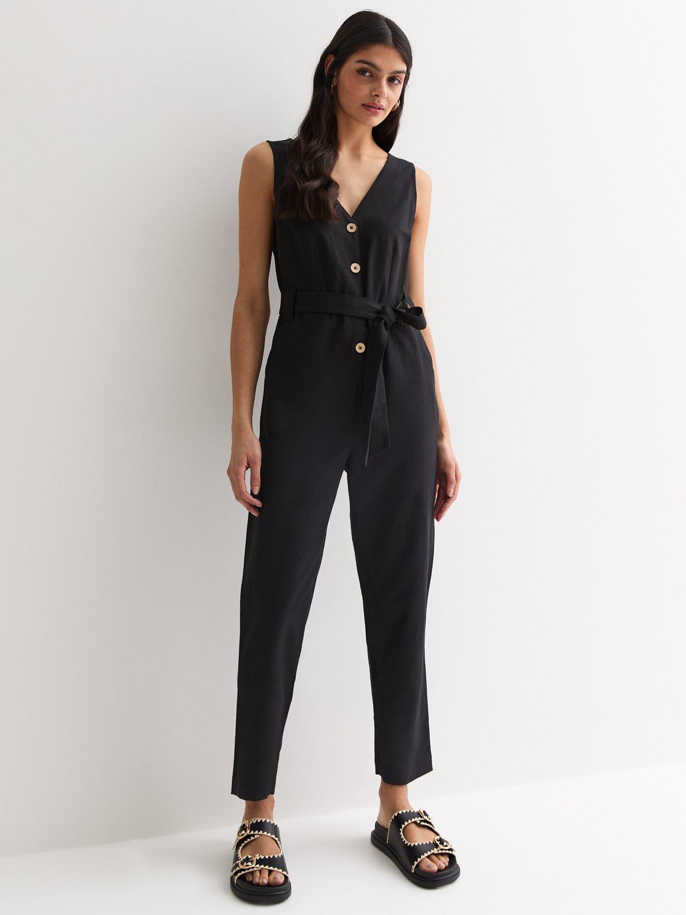 New look utility button through jumpsuit deals