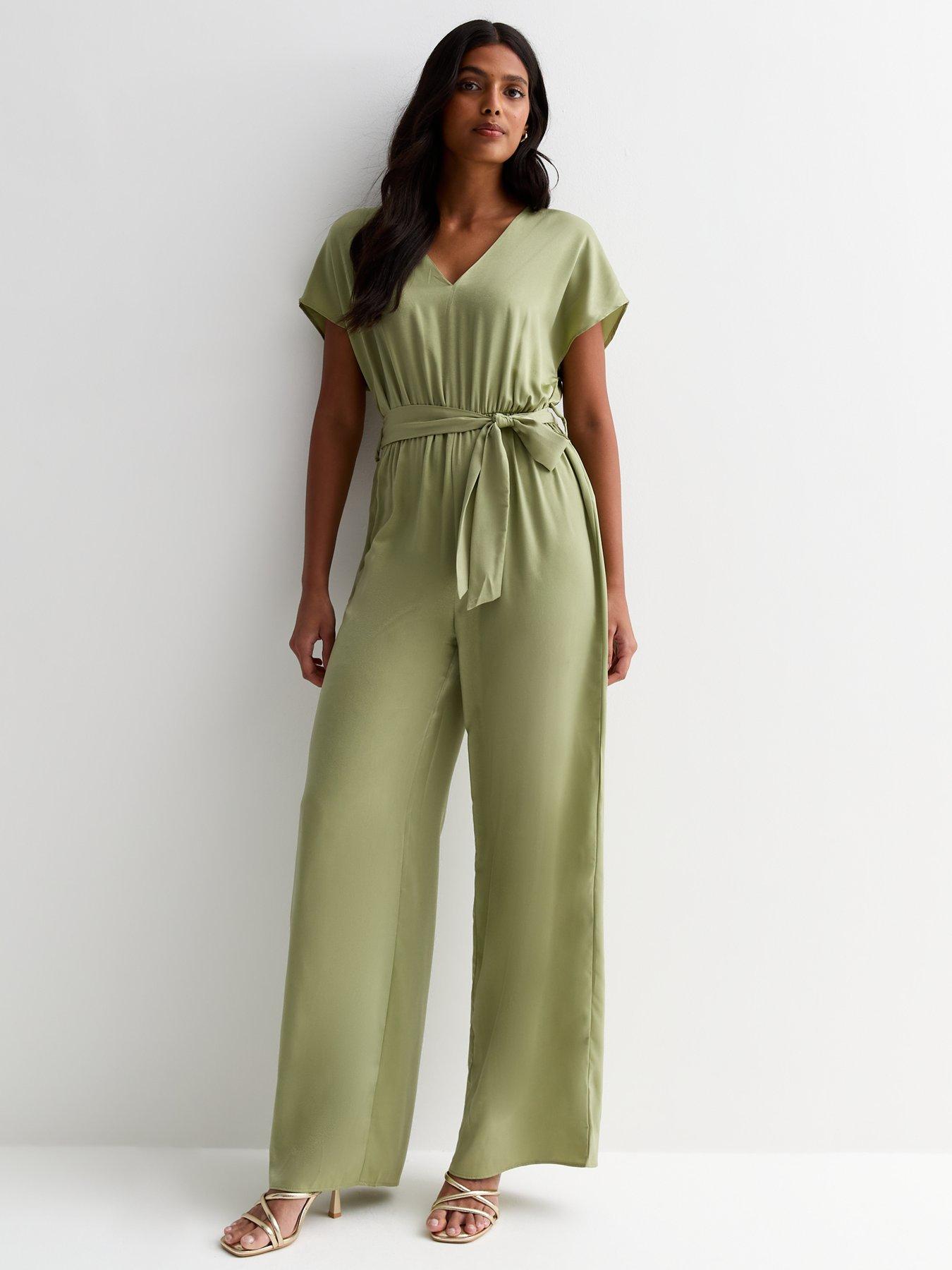 Short wide leg jumpsuit on sale