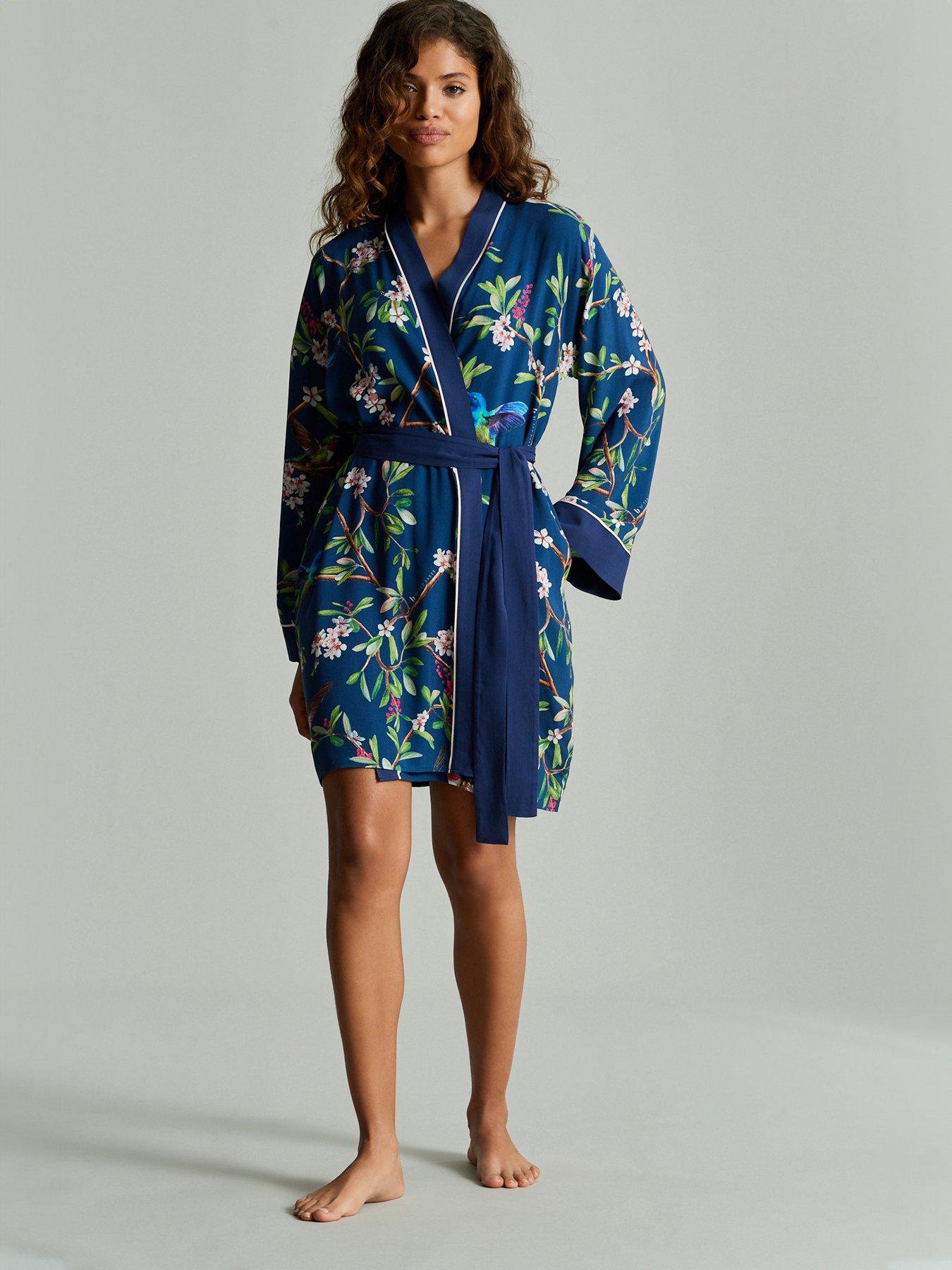 b-by-ted-baker-b-by-baker-bird-printed-tie-waisted-robe-charcoal