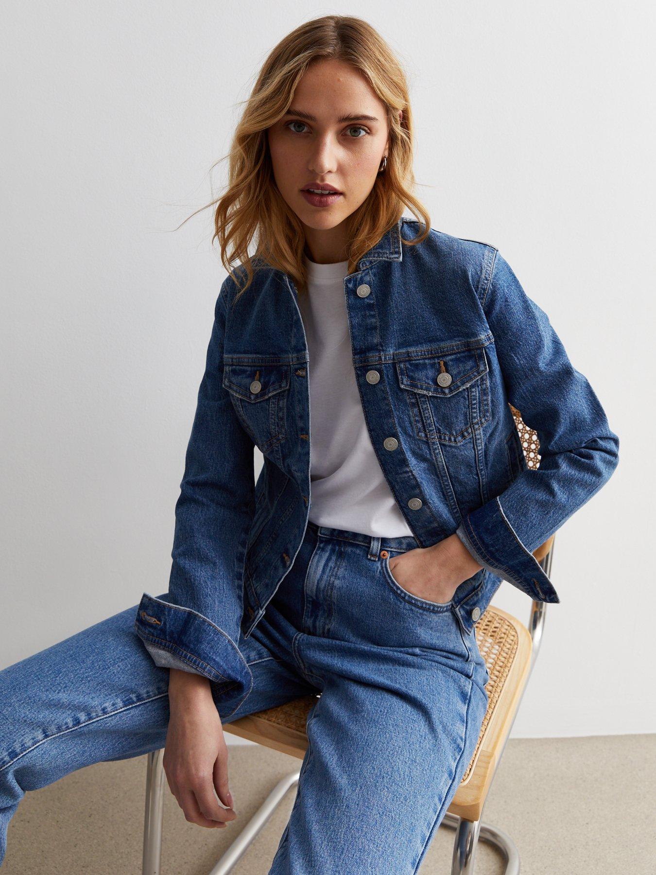 New look best sale blue denim jacket