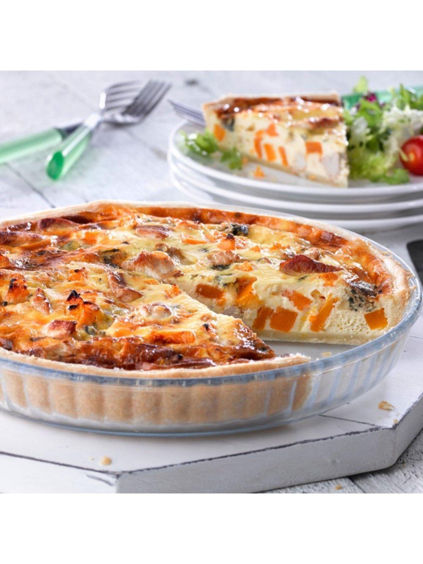 Pyrex Glass Quiche/Flan Dish Very.co.uk