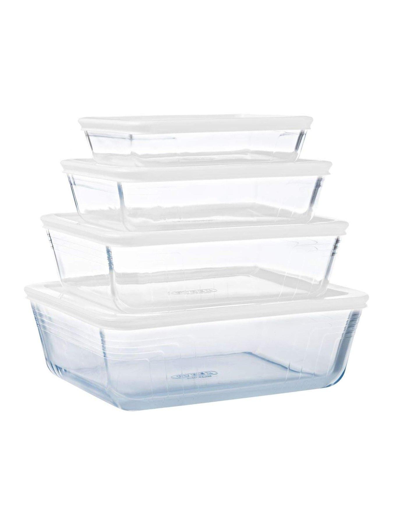 Image 1 of 4 of Pyrex Cook &amp; Freeze 4 Piece Storage Set