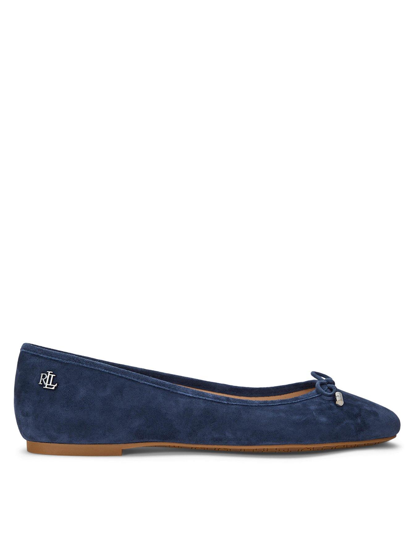 Ralph lauren ballet flats best sale