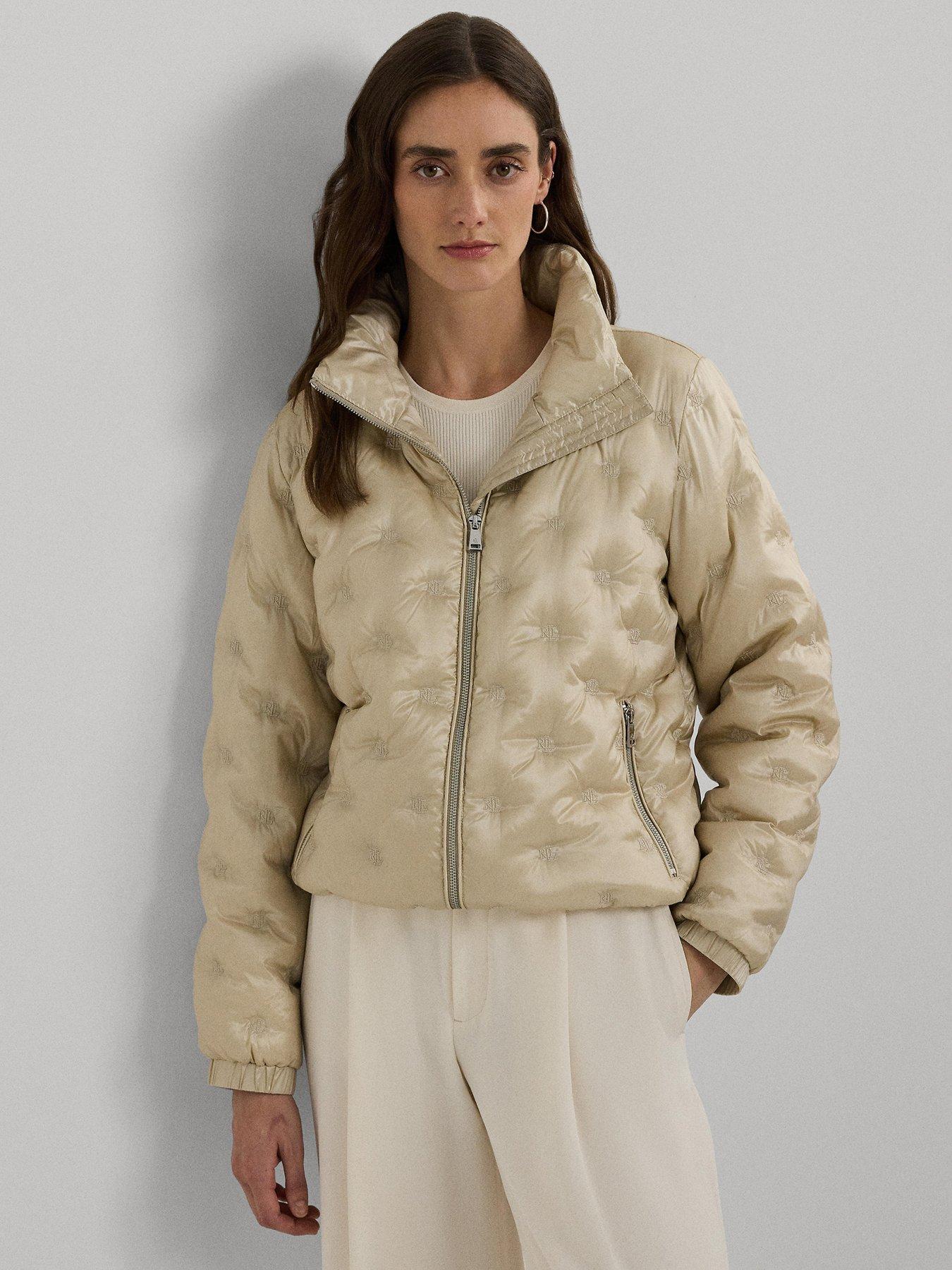 Lauren by Ralph Lauren Mng Padded D24 insulated coat Brown Very