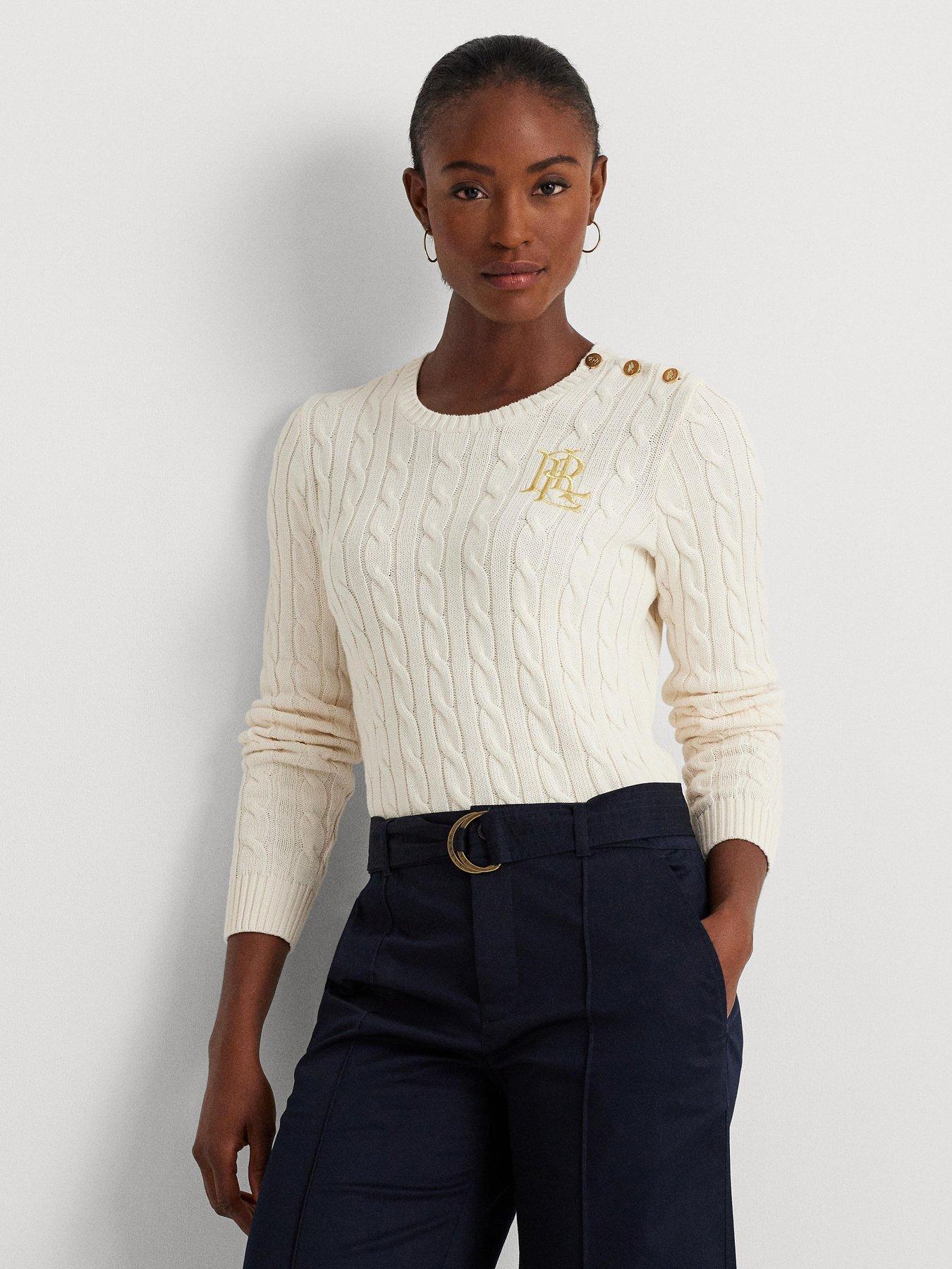 undefined Montiva Long Sleeve Jumper - Cream