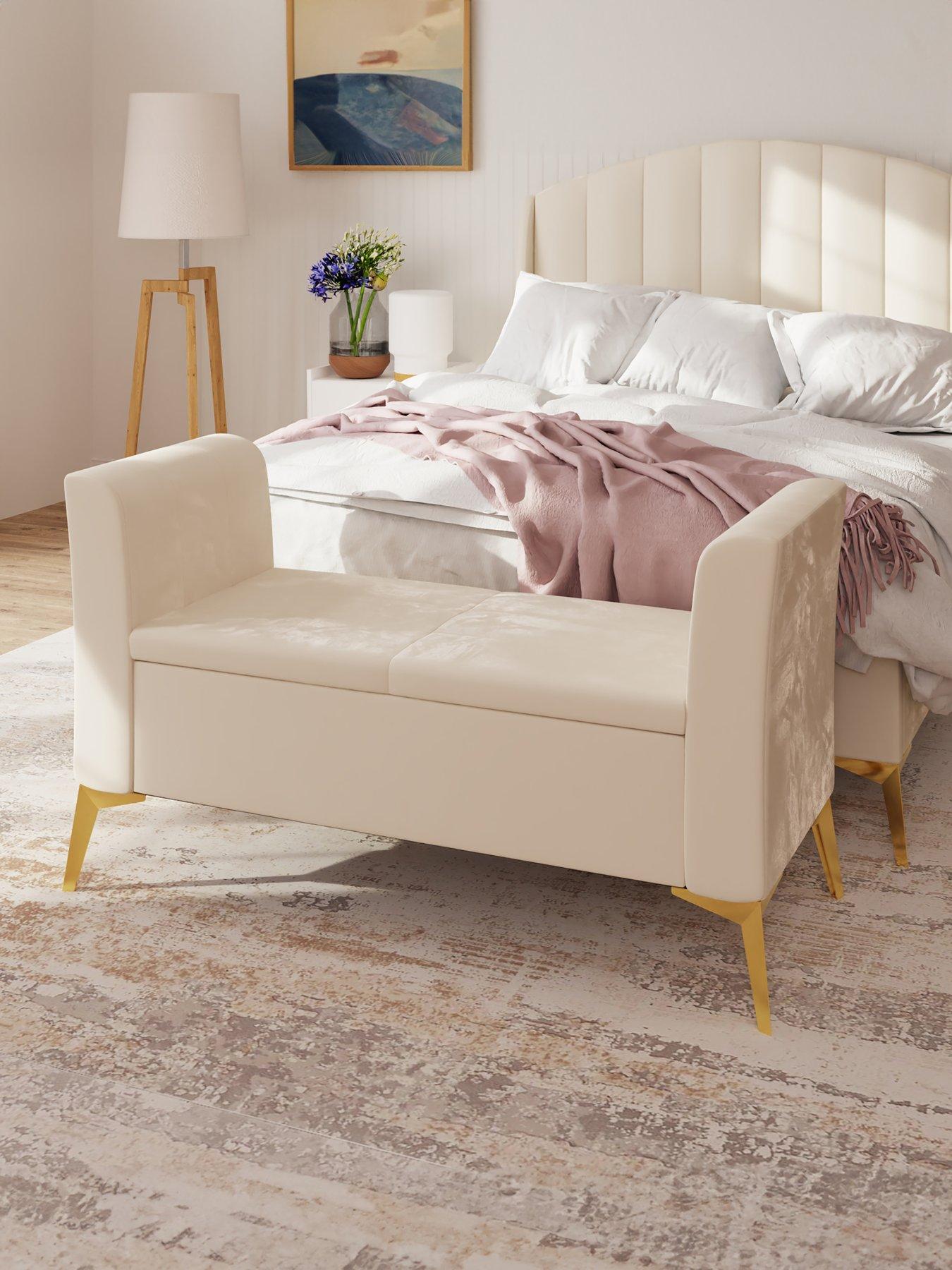 Product photograph of Gfw Pettine Ottoman Storage Bench from very.co.uk