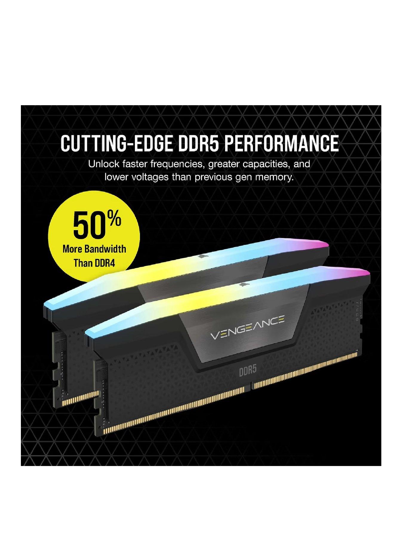 Image 3 of 6 of CORSAIR DDR5 5600 VENG RGB BLK 32GB&nbsp; (2x16GB)