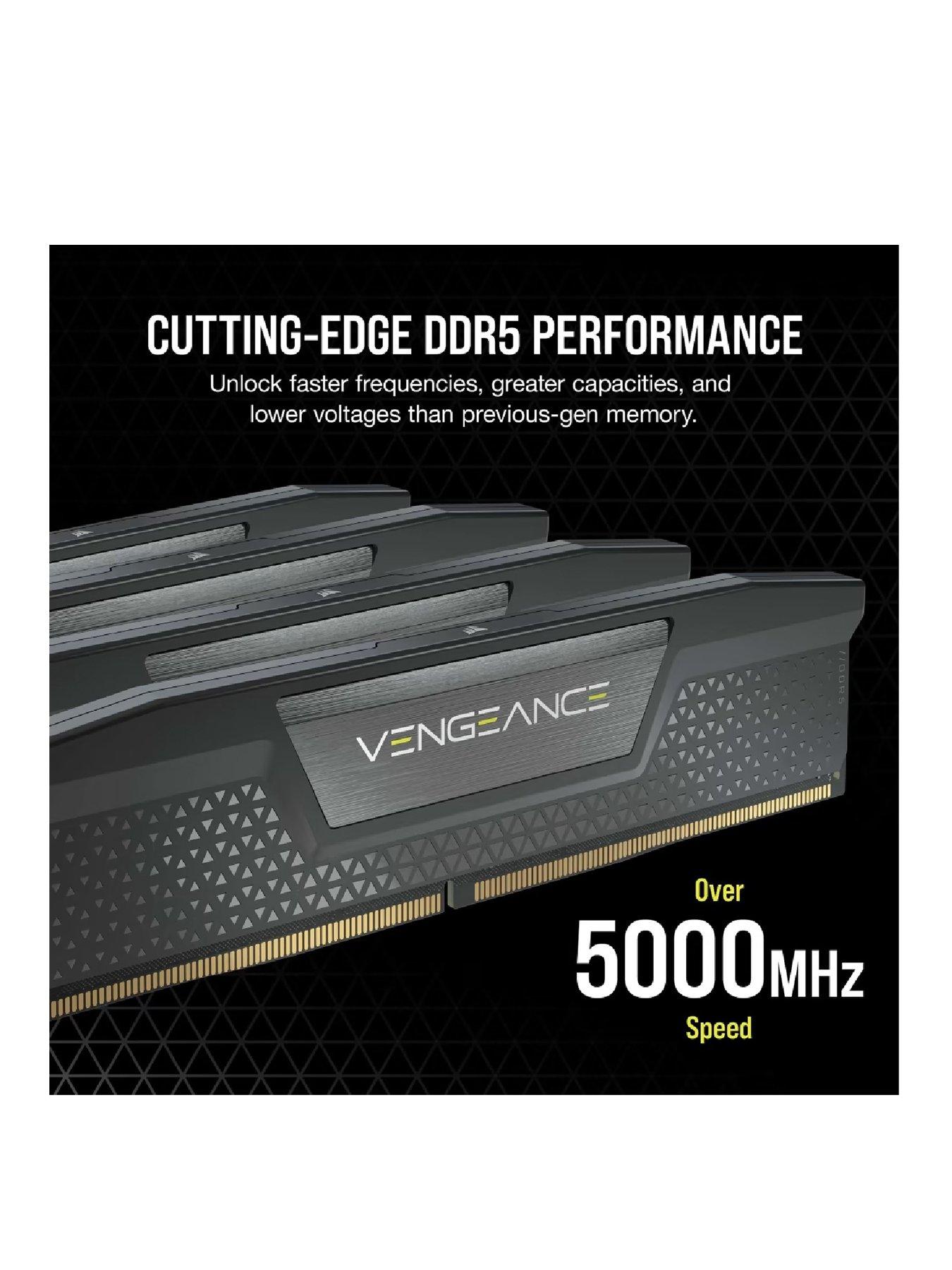 CORSAIR DDR5 5600 VENGEANCE BLK 64GB (2x32GB) | Very