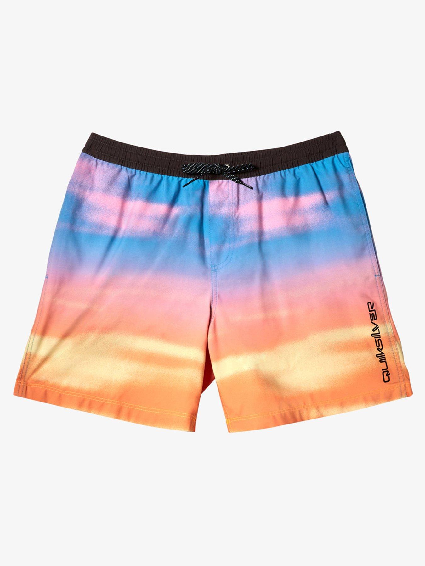 undefined Boys Everyday Fade Volley Swim Shorts  - Blue