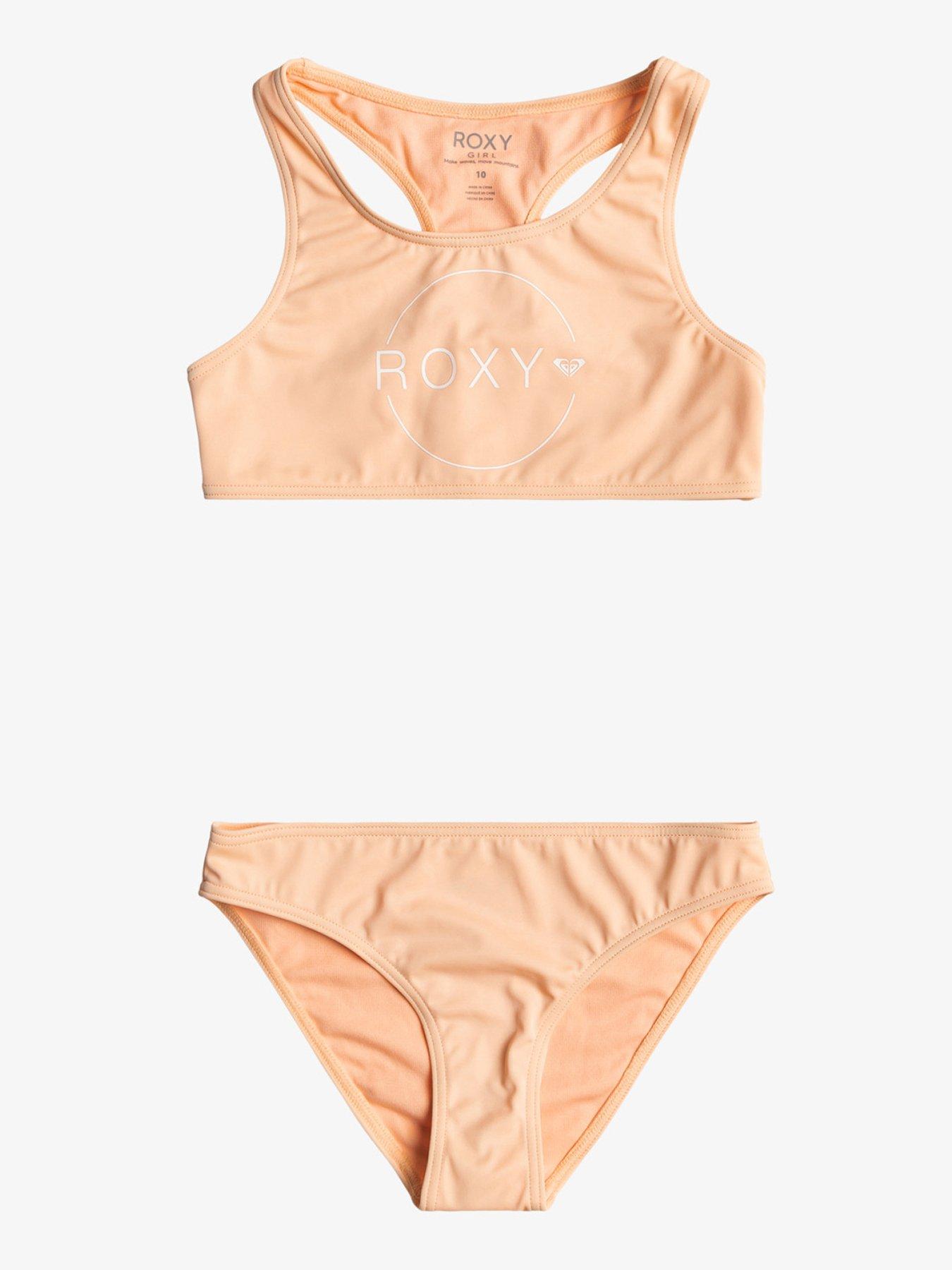 undefined Girls Chlorine Resistant Two Piece Swimsuit - Peach