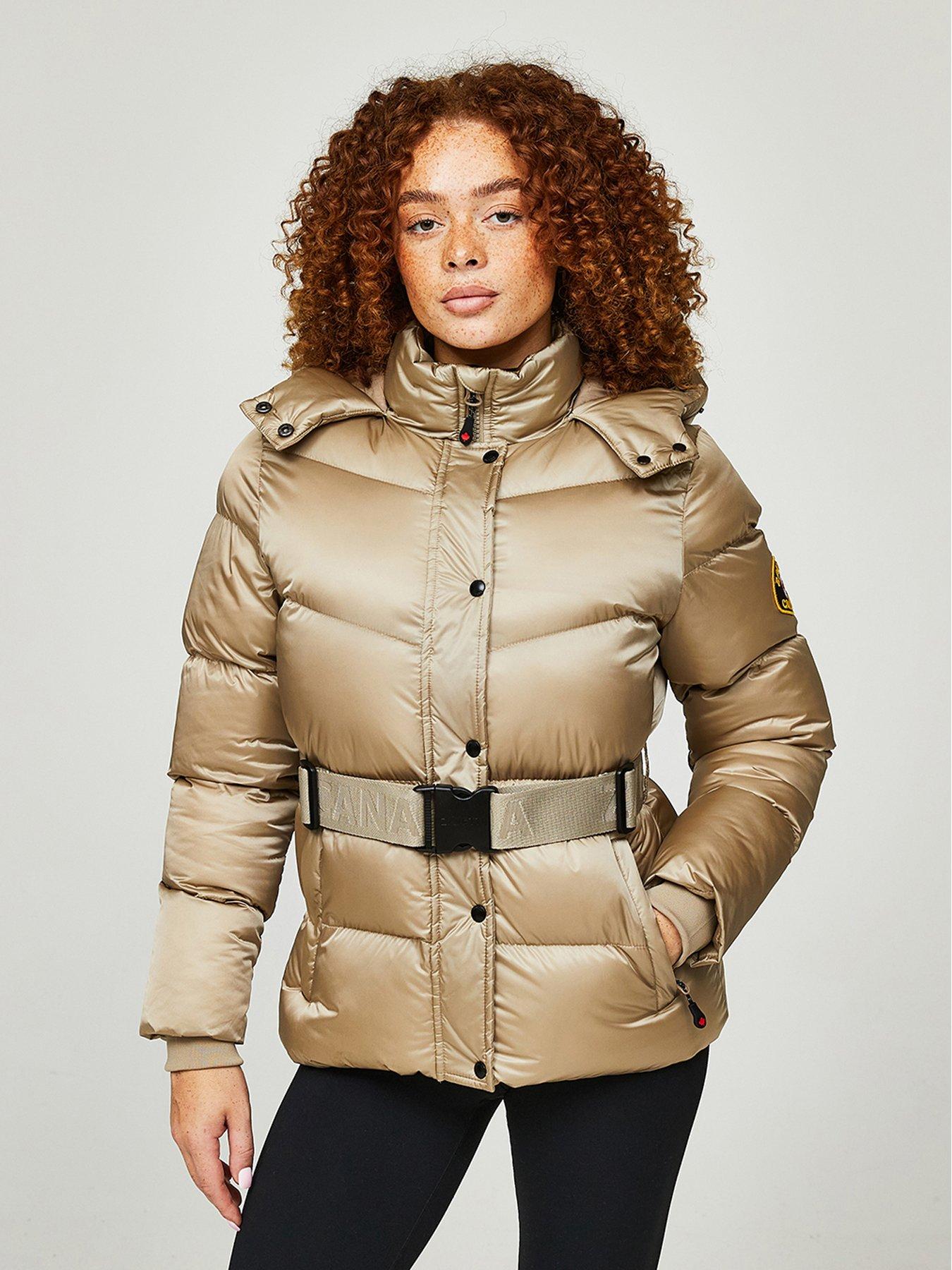 undefined Okawa Padded Jacket - Beige