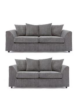 Product photograph of Very Home Leon 3 2 Seater Sofa from very.co.uk
