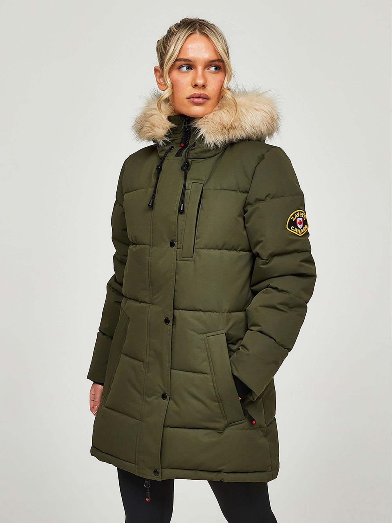 undefined Goshawa Padded Parka - Green