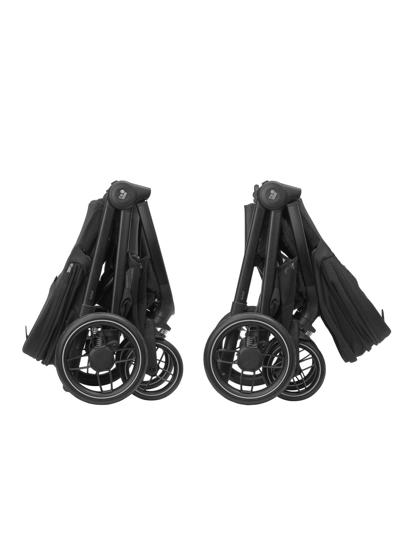 Image 5 of 8 of Maxi-Cosi Oxford 7 Piece Essential Bundle Twillic Black (Stroller, Carrycot, Back Pack, Footmuff, Cupholder, CRS Adapters &amp; Raincover)