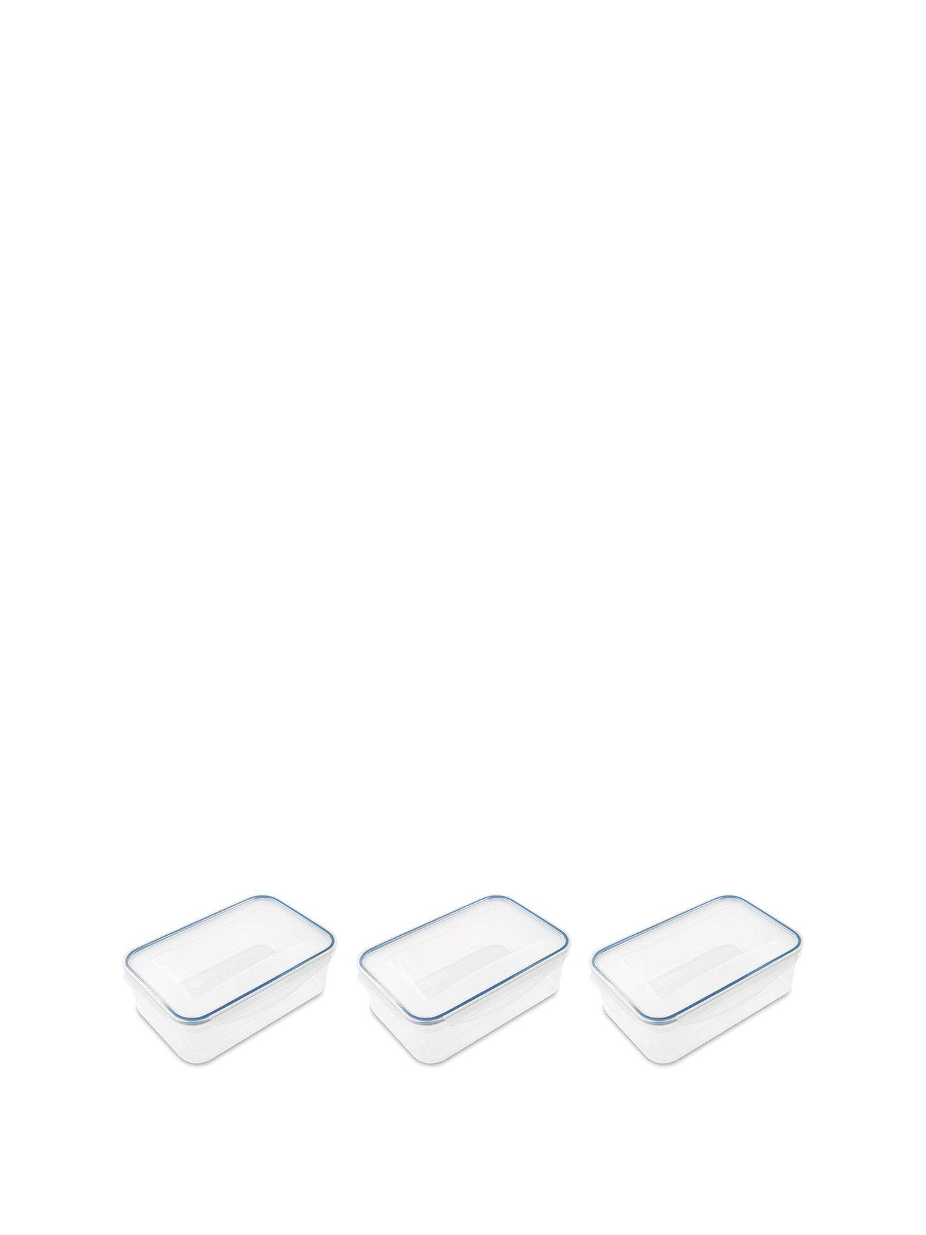 Addis Clip Tight Set of 3 Storage Containers