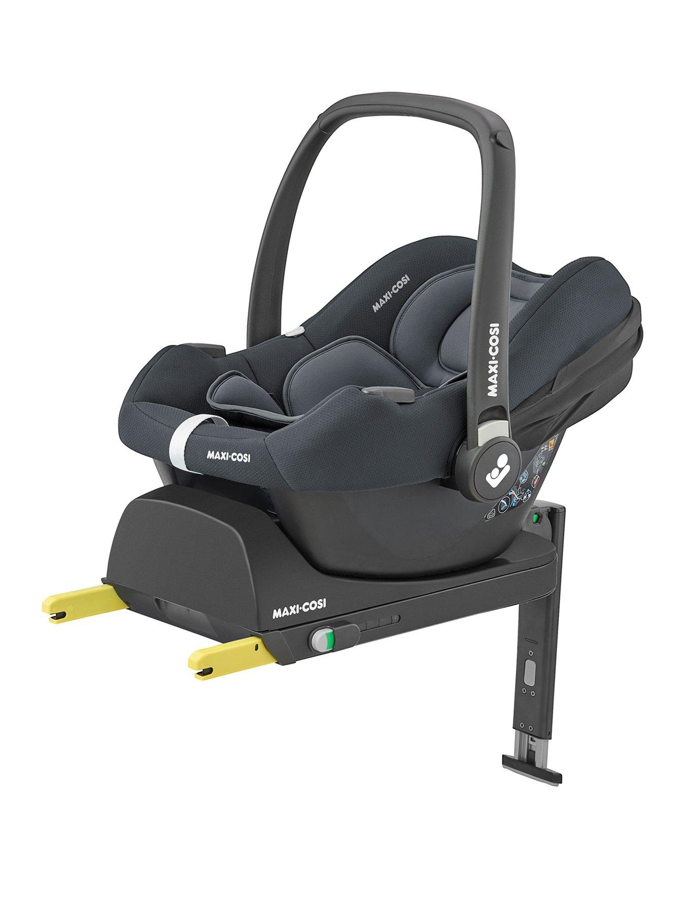 Image 1 of 8 of Maxi-Cosi KIT CabrioFix I-Size Car Seat &amp; CabrioFix I-Size Base - Graphite