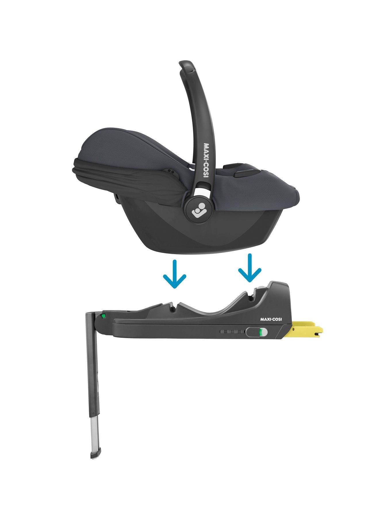 Image 4 of 8 of Maxi-Cosi KIT CabrioFix I-Size Car Seat &amp; CabrioFix I-Size Base - Graphite