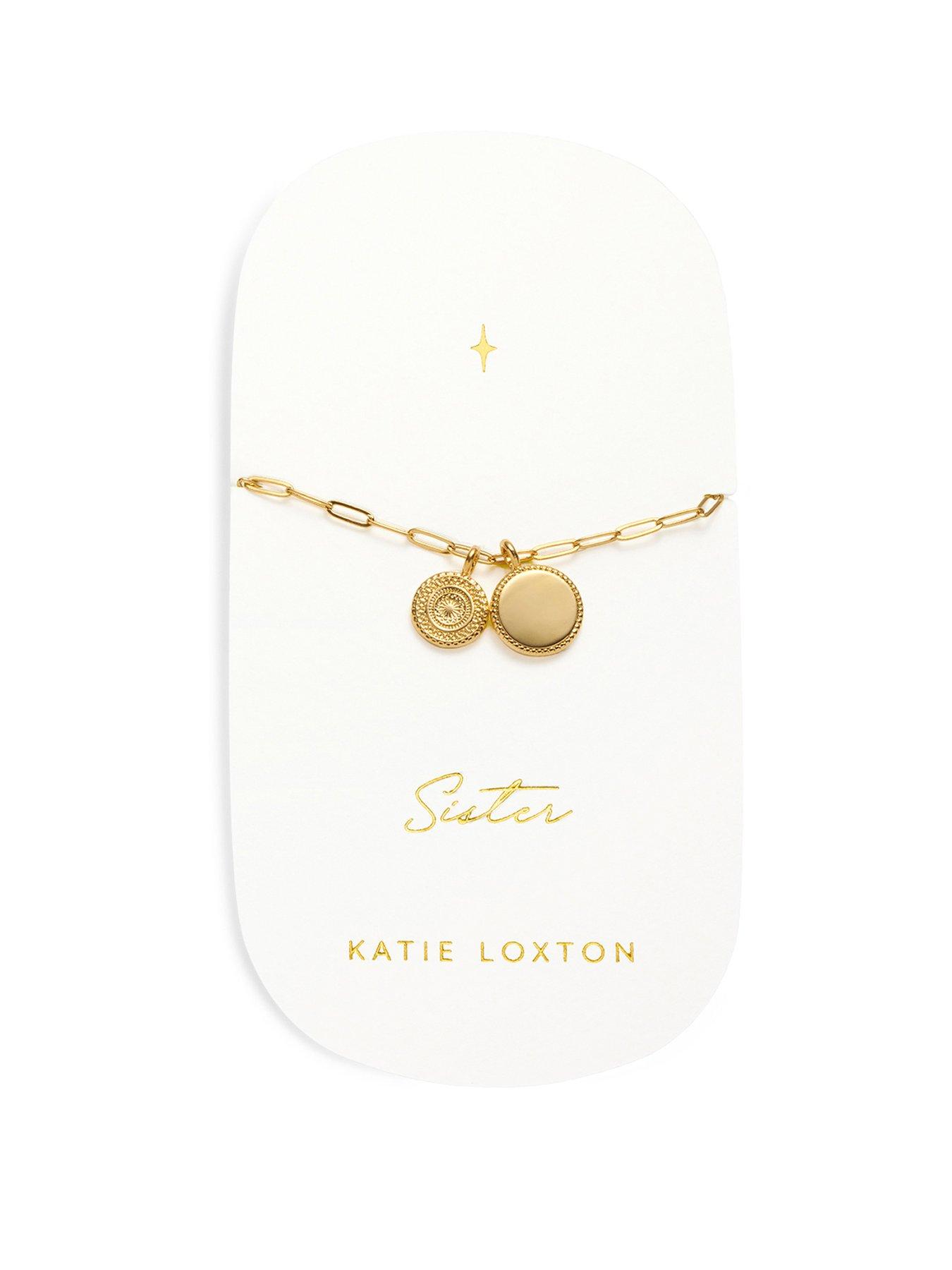 undefined Sister Waterproof Gold Charm Bracelet