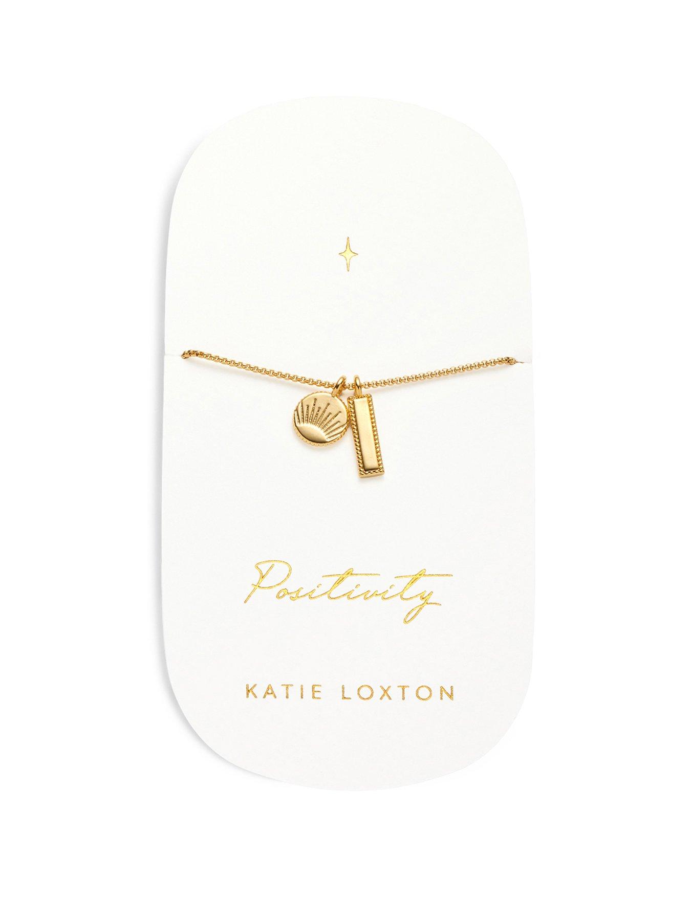 undefined Positivity Waterproof Gold Charm Bracelet