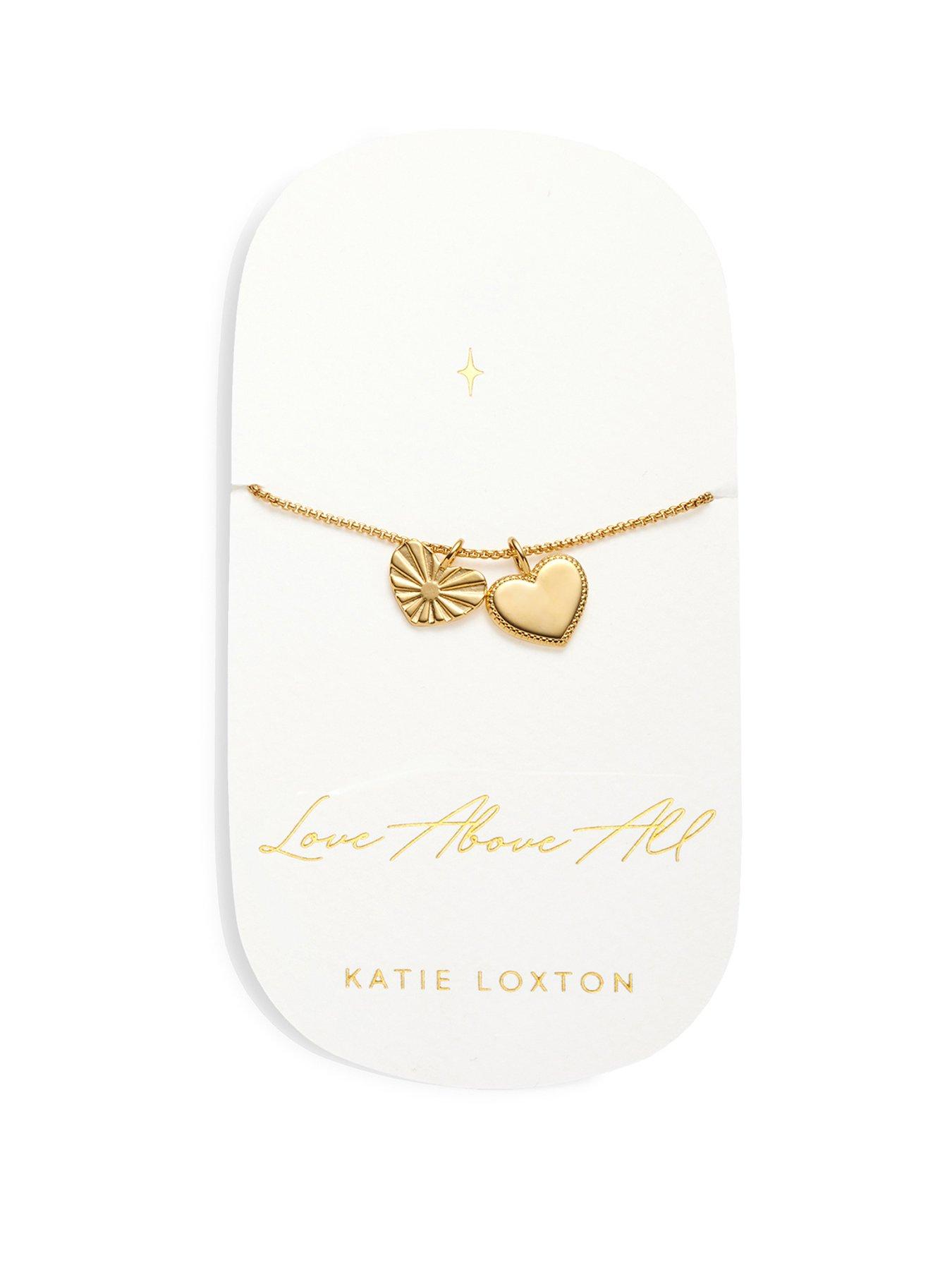 undefined Love Above All Waterproof Gold Charm Bracelet