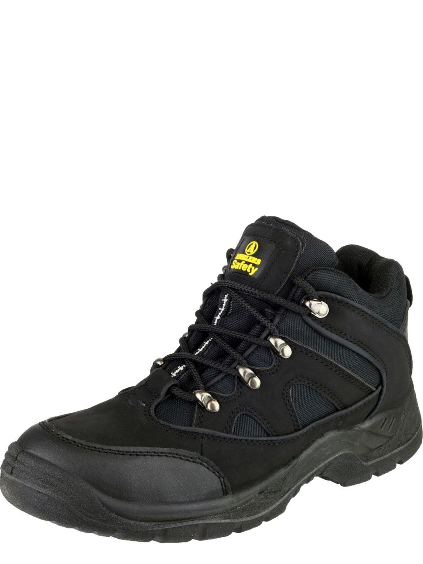 Amblers Mens Amblers Safety 151n Mid Lace Up Boots - Black | Very.co.uk