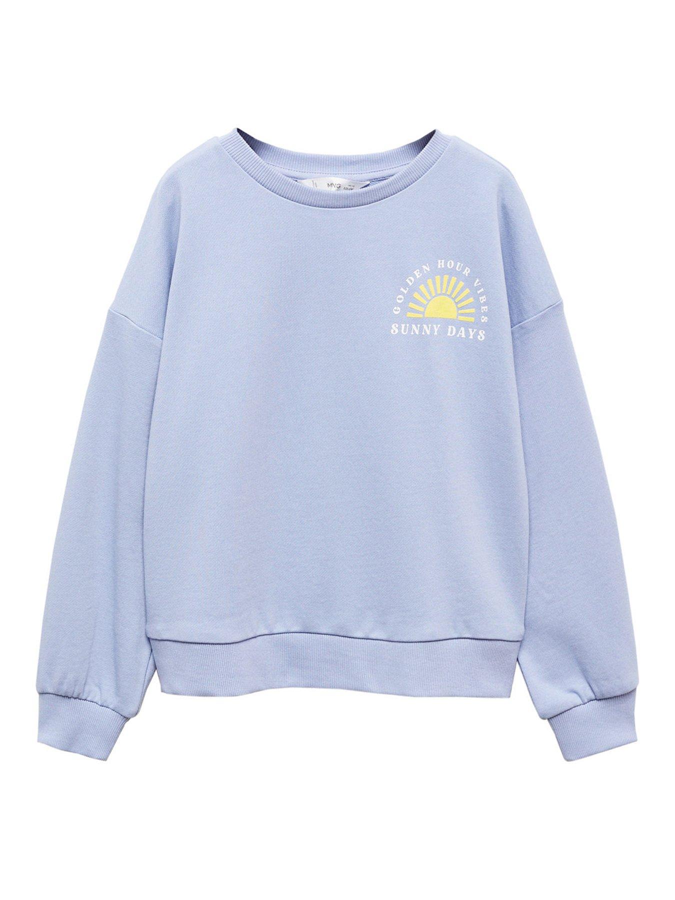 Girls sweat tops shop