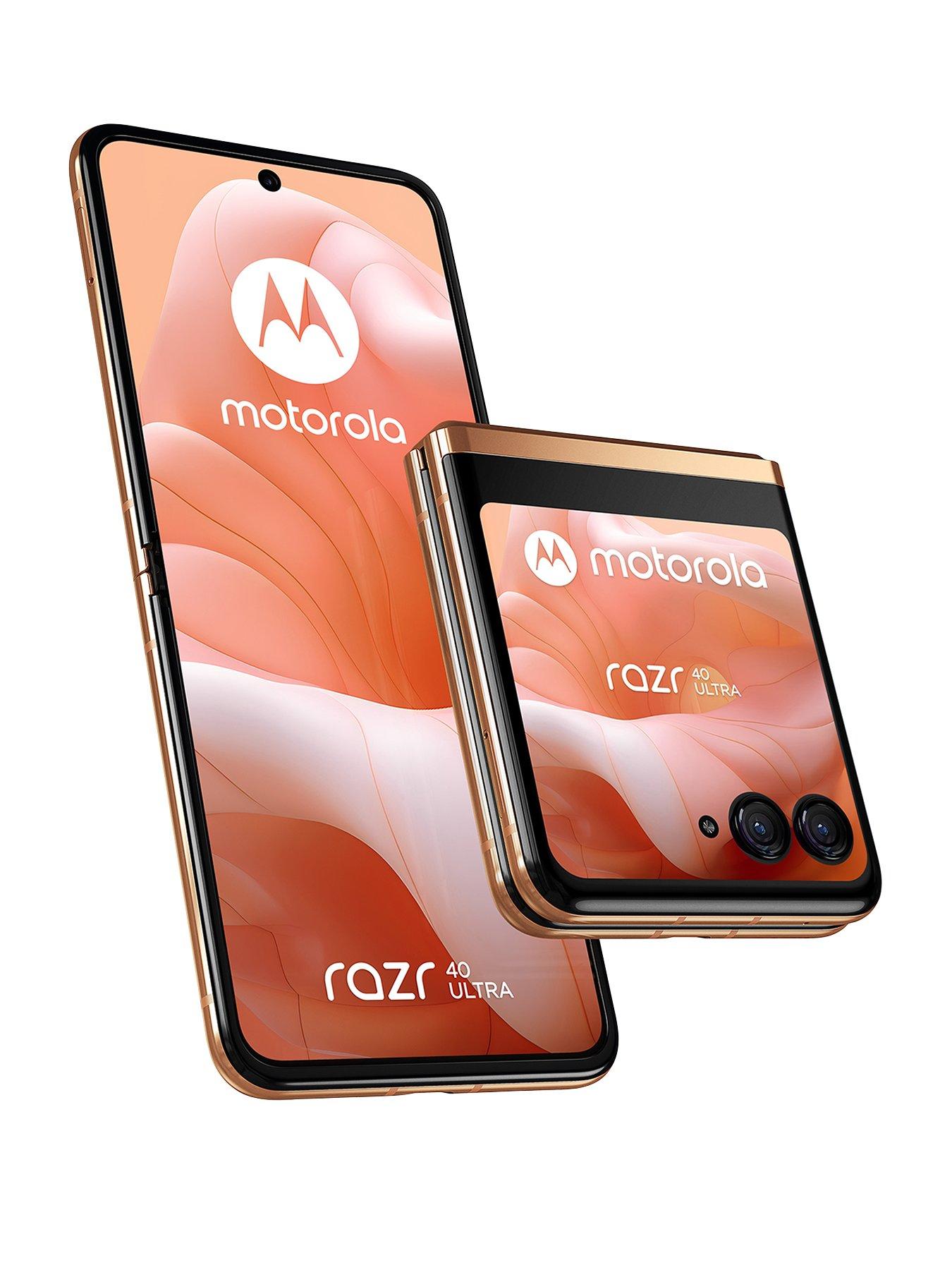 Image 1 of 7 of Motorola Razr&nbsp;40 Ultra - 256GB, Peach