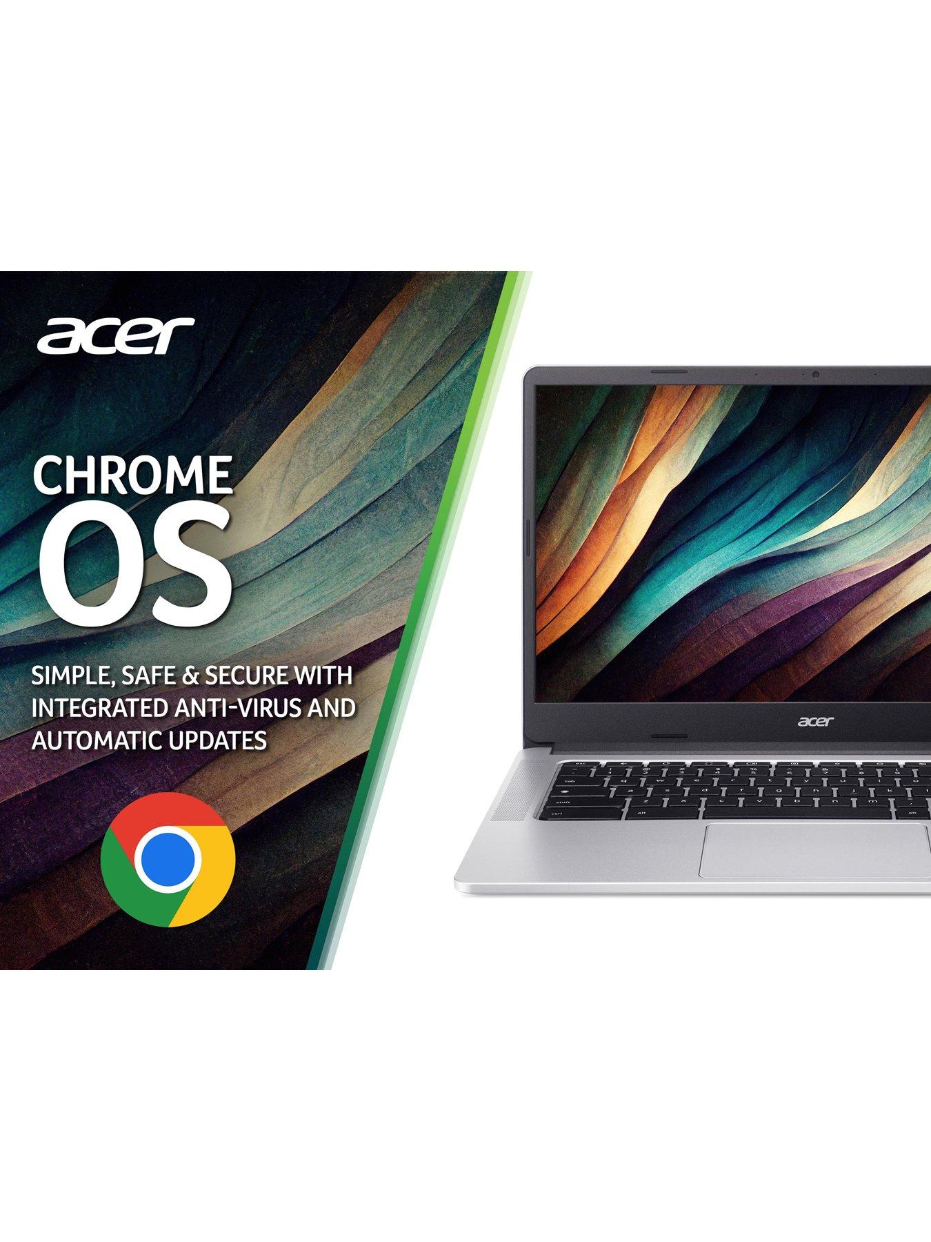 Image 5 of 8 of Acer Chromebook 314 Laptop - 14in FHD,&nbsp;Intel Celeron,&nbsp;4GB RAM, 128GB&nbsp;SSD - Silver