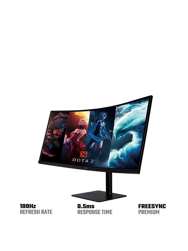 Acer Nitro XV345CURV3bmiphuzx 34-inch Gaming Monitor | Very Acer Nitro XV345CURV3bmiphuzx 34-inch Gaming Monitor | Very