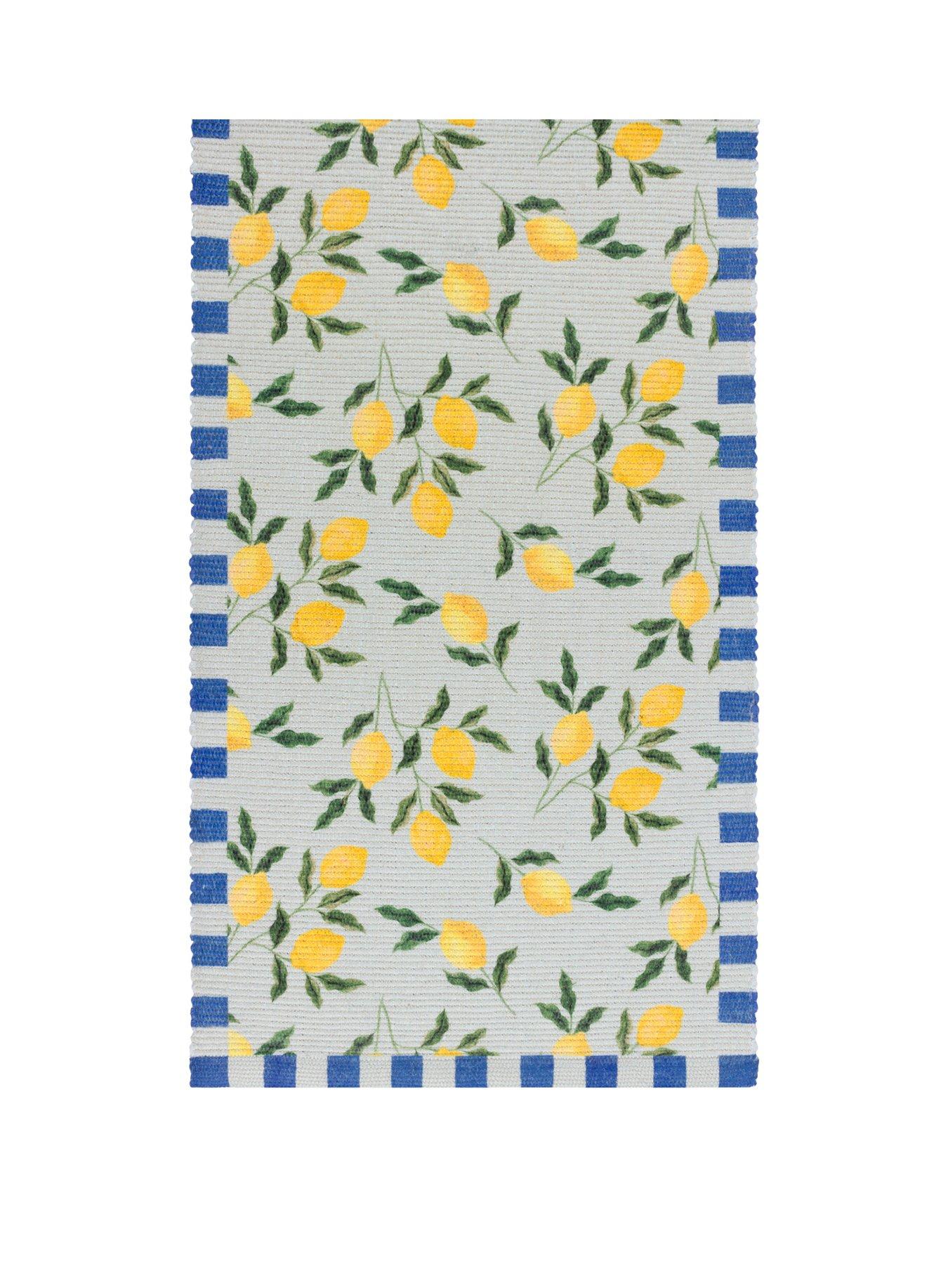 Product photograph of Furn Lemons Indoor Outdoor Table Runner from very.co.uk
