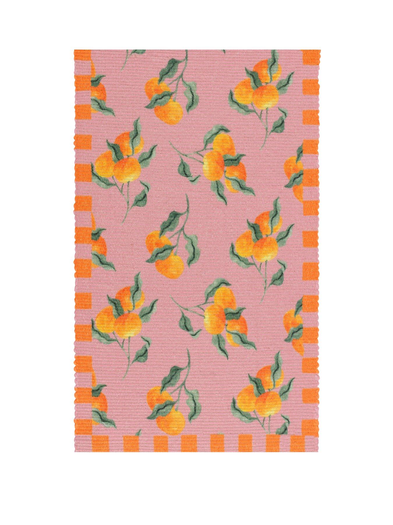 Product photograph of Furn Oranges Indoor Outdoor Table Runner - 180x35cm from very.co.uk