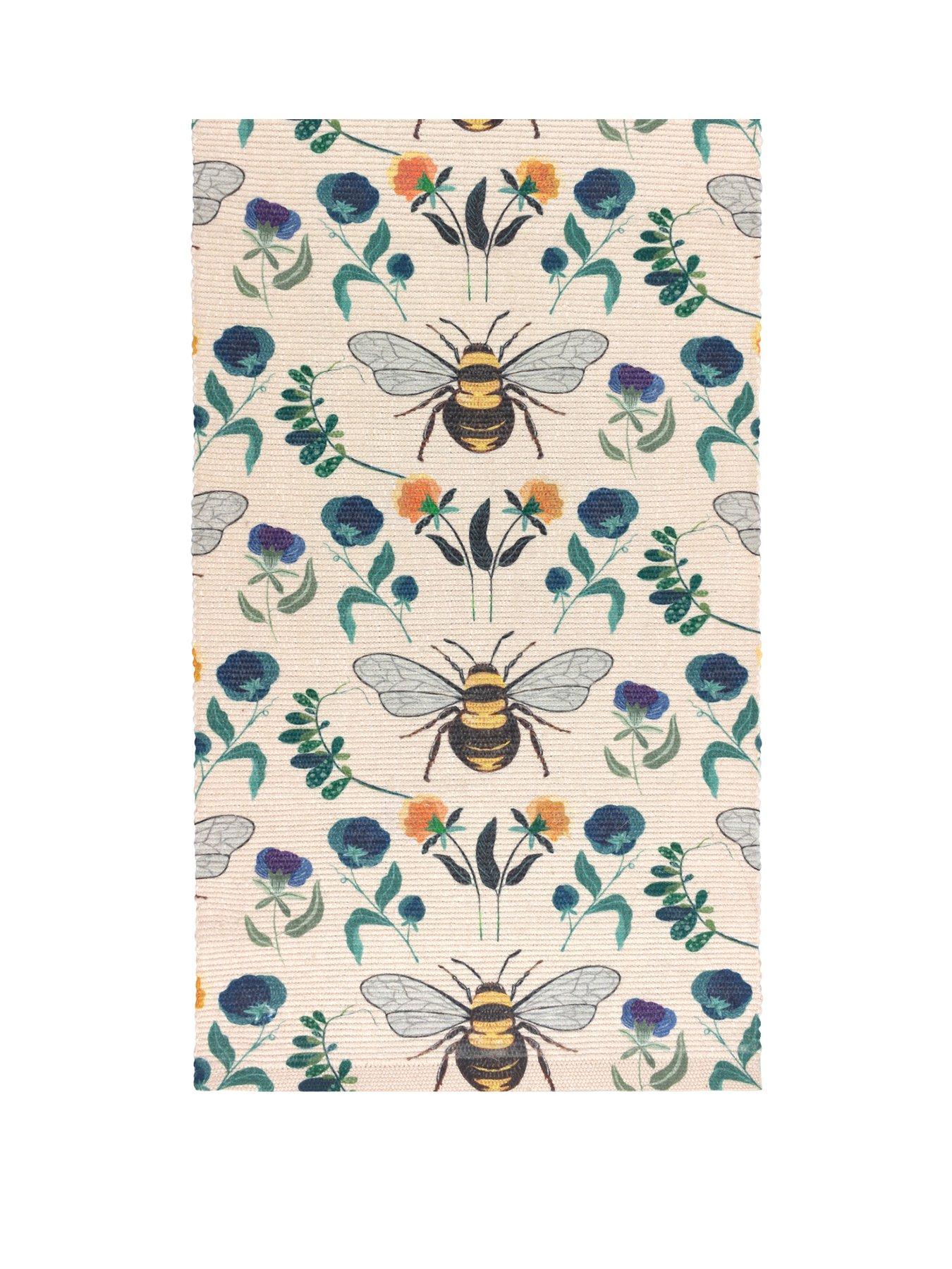 Product photograph of Wylder Nature Wild Garden Indoor Outdoor Table Runner - 180x35cm from very.co.uk