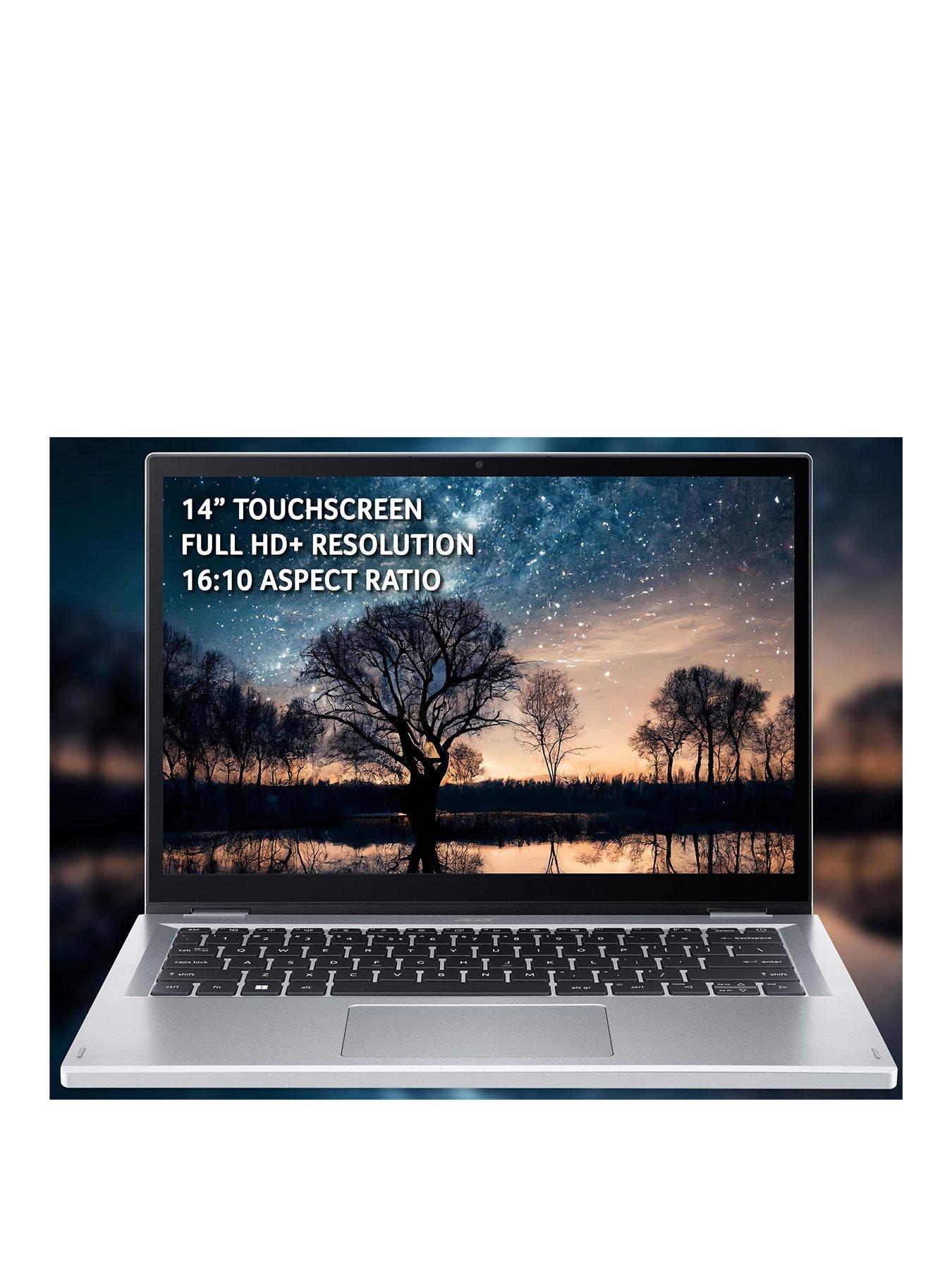 Acer Aspire 3 Spin Laptop - 14in FHD Touchscreen, Intel Core i3, 8GB RAM, 128GB SSD - Silver
