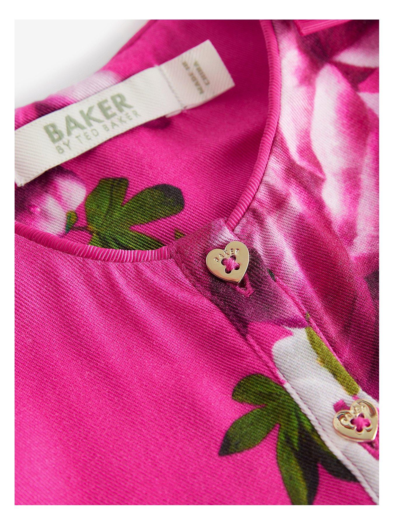 Ted Baker Baker By Ted Baker Citrus Bloom Woven Playsuit - Pink | Very ...