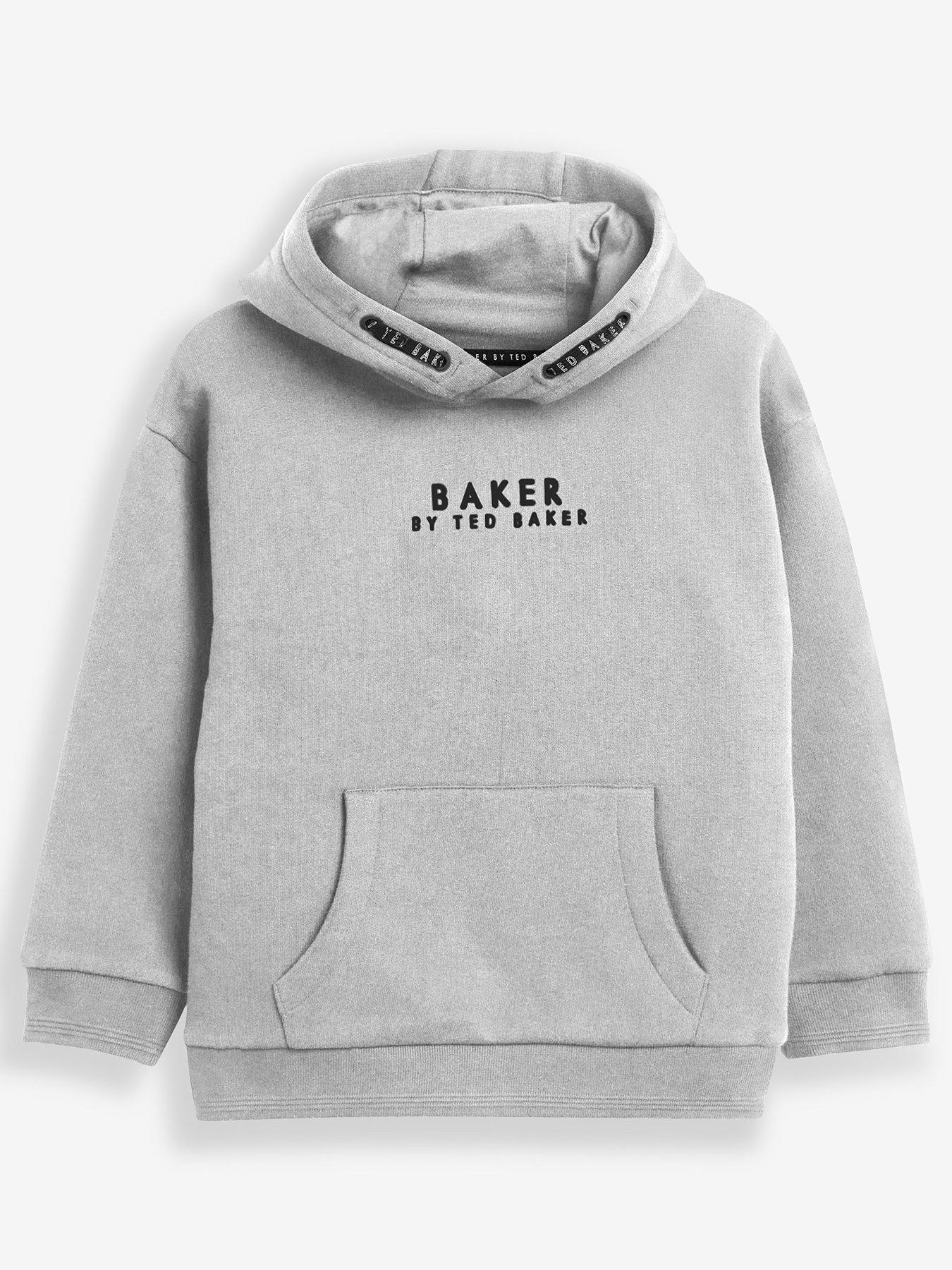undefined Older Boys Grey Hoody