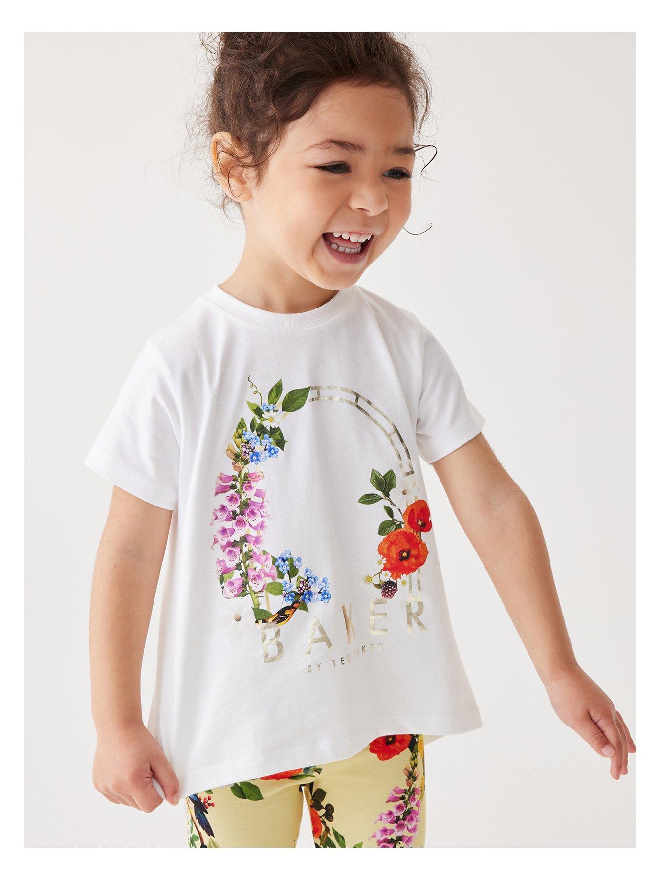 Ted Baker BAKER BY TED BAKER TODDLER GIRLS YELLOW LEGGING SET Very.co.uk