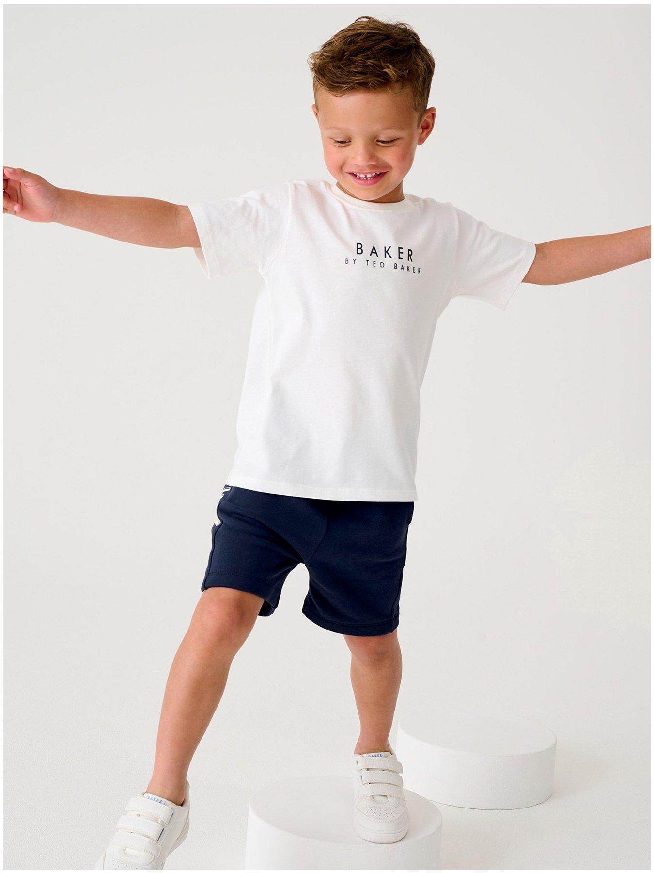 undefined Baker By Ted Baker Boys Navy Short Set