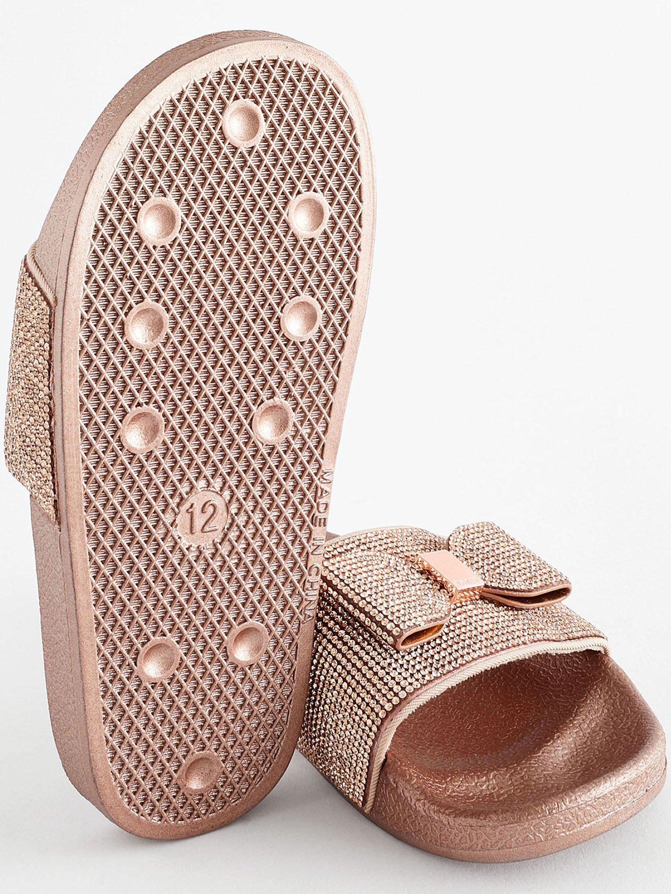 Pink ted baker sliders online