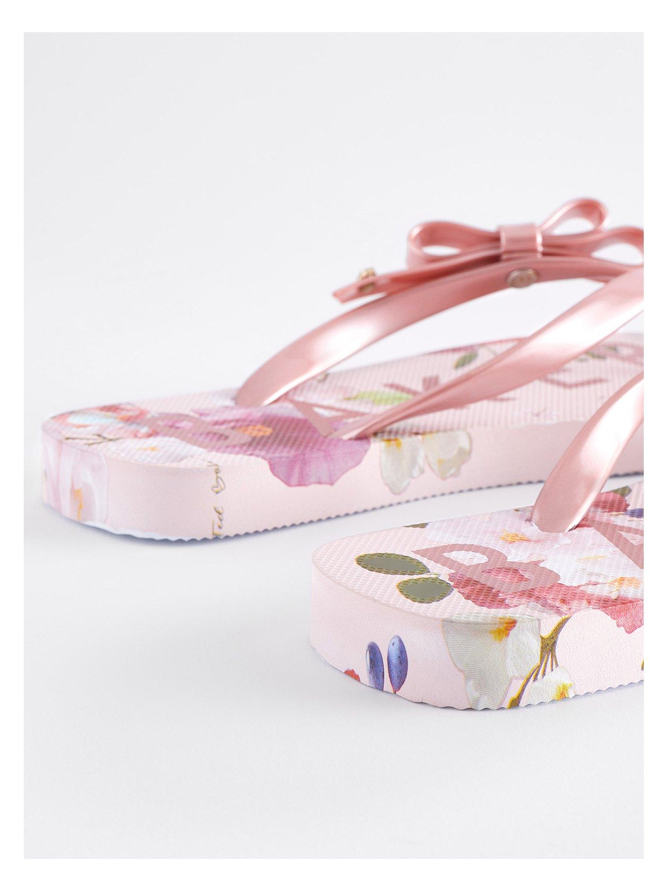 Ted baker pink flip 2024 flops