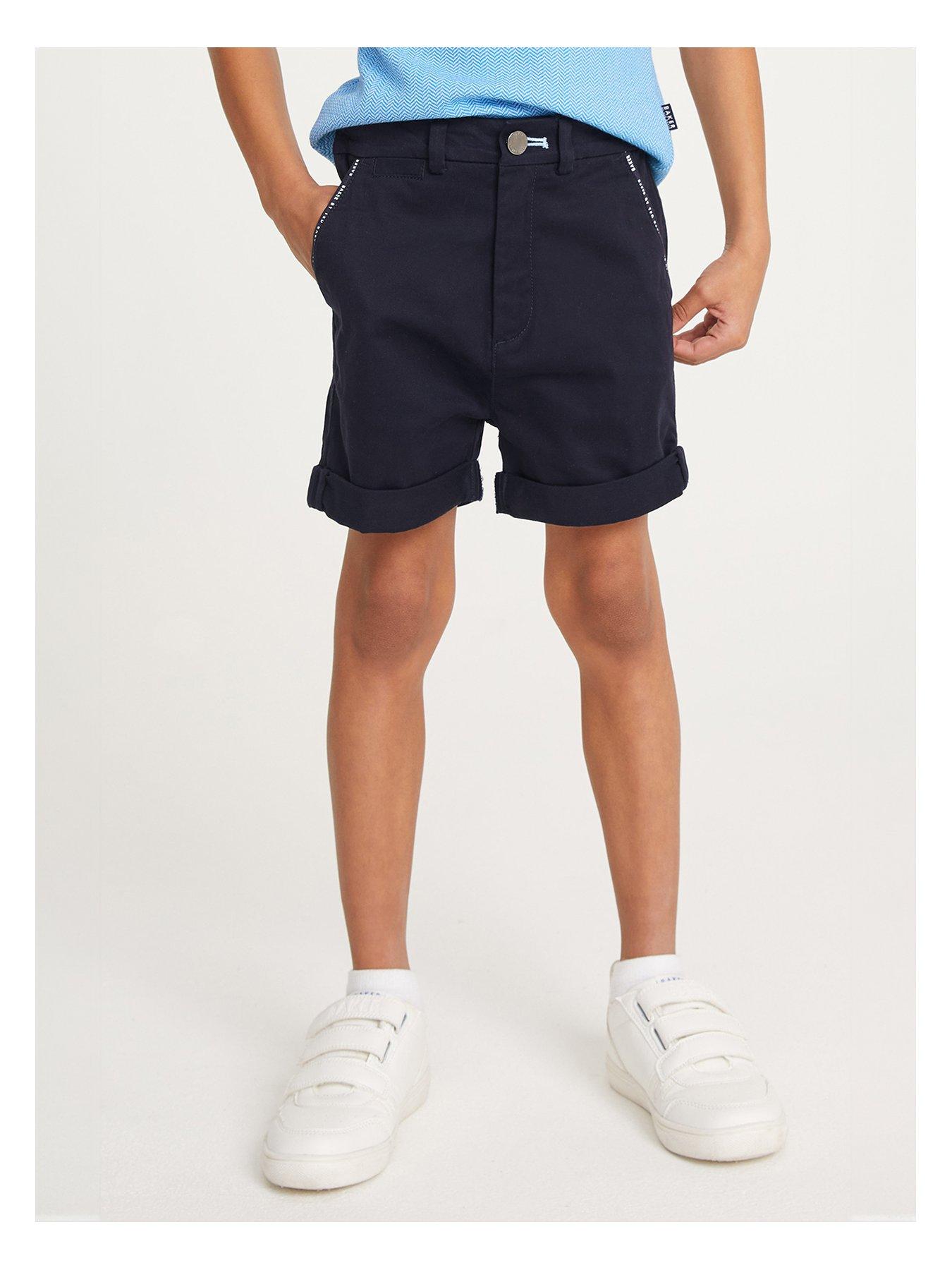 undefined Boys Navy Chino Short