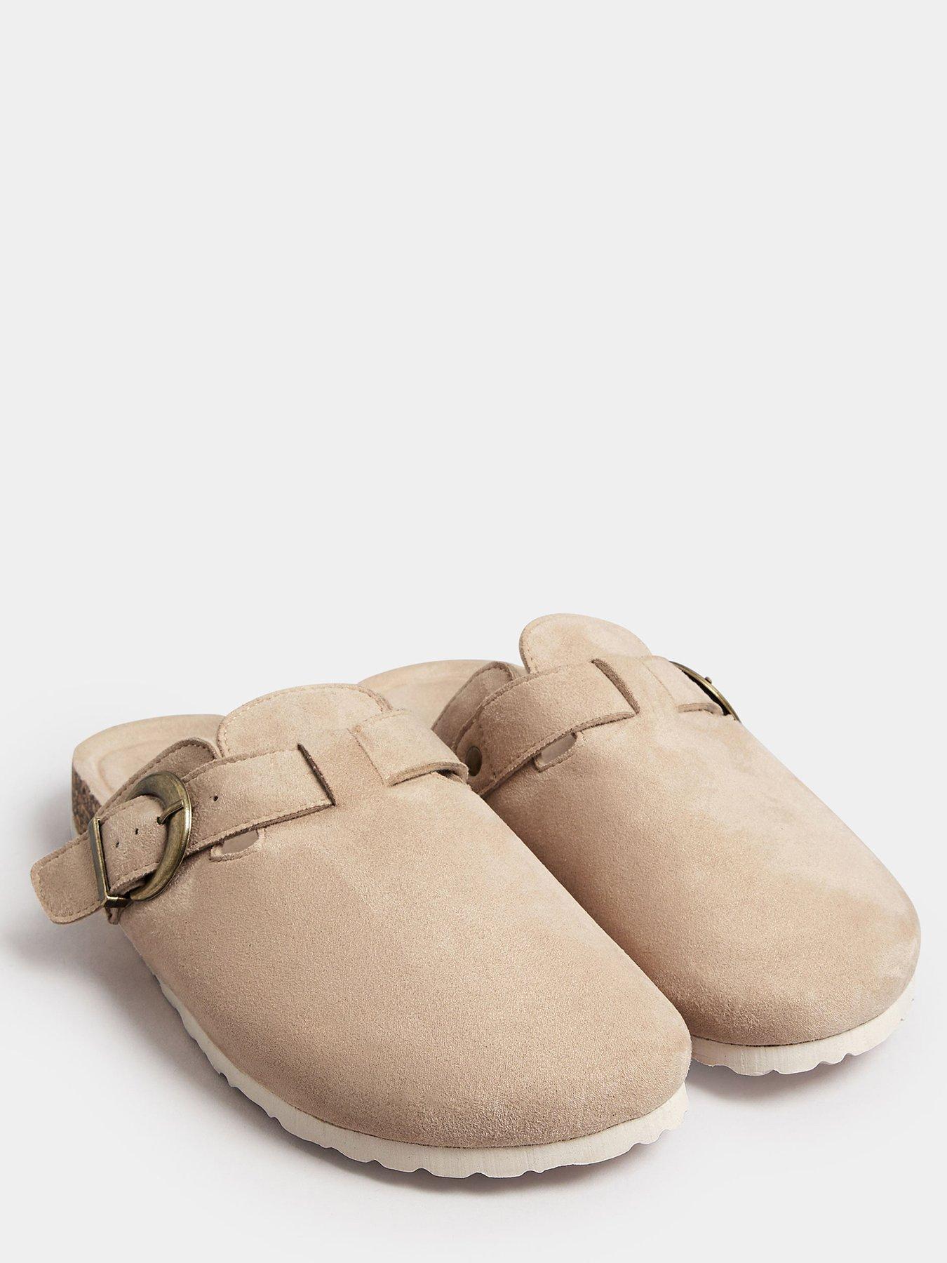 Image 2 of 4 of Yours Extra Wide Fit Footbed Clog Micro Taupe - Natural