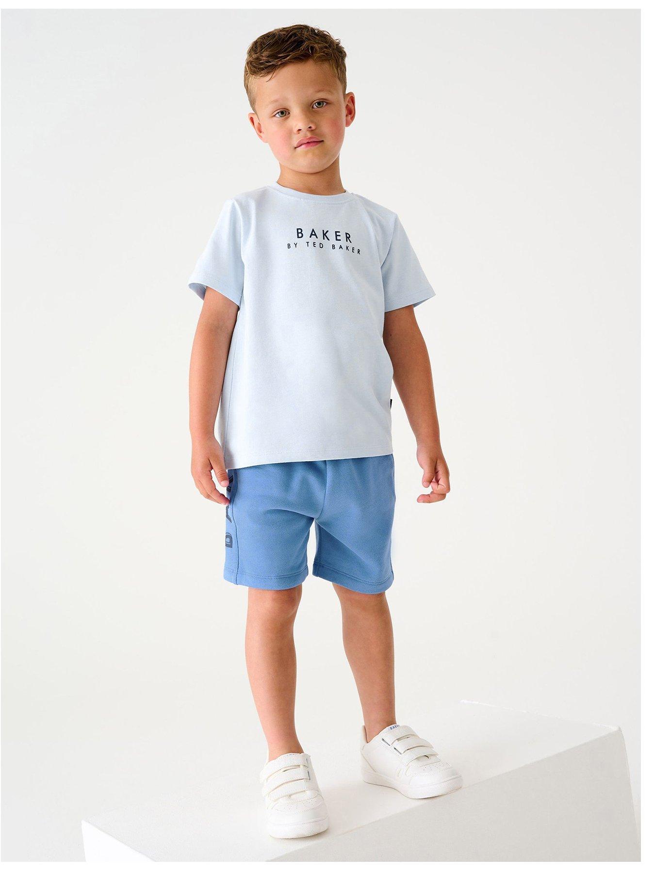 undefined Baker By Ted Baker Boys Blue Short Set